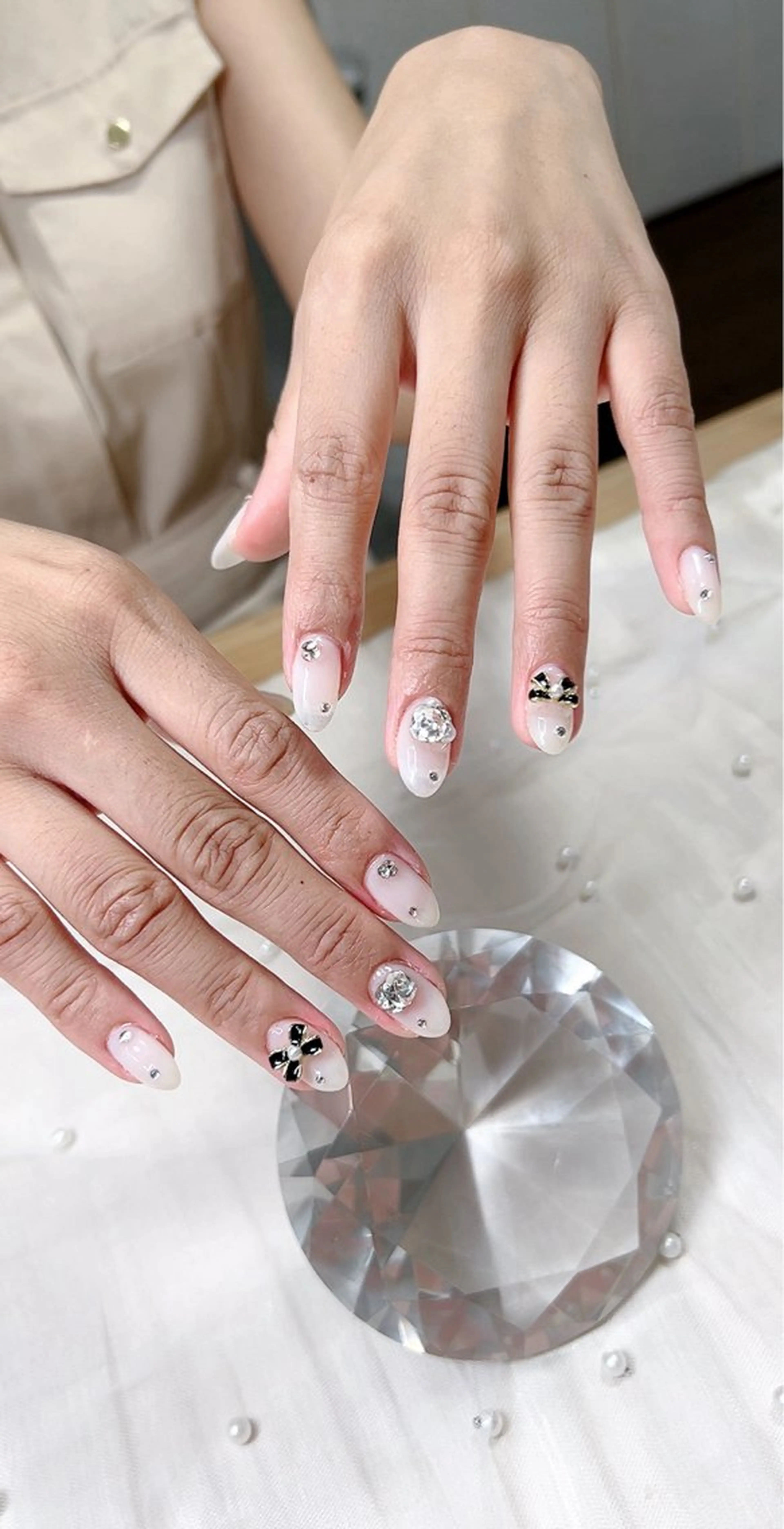 ネイル オフィスネイル ワンカラーネイル Cute Tips nailのネイルデザイン