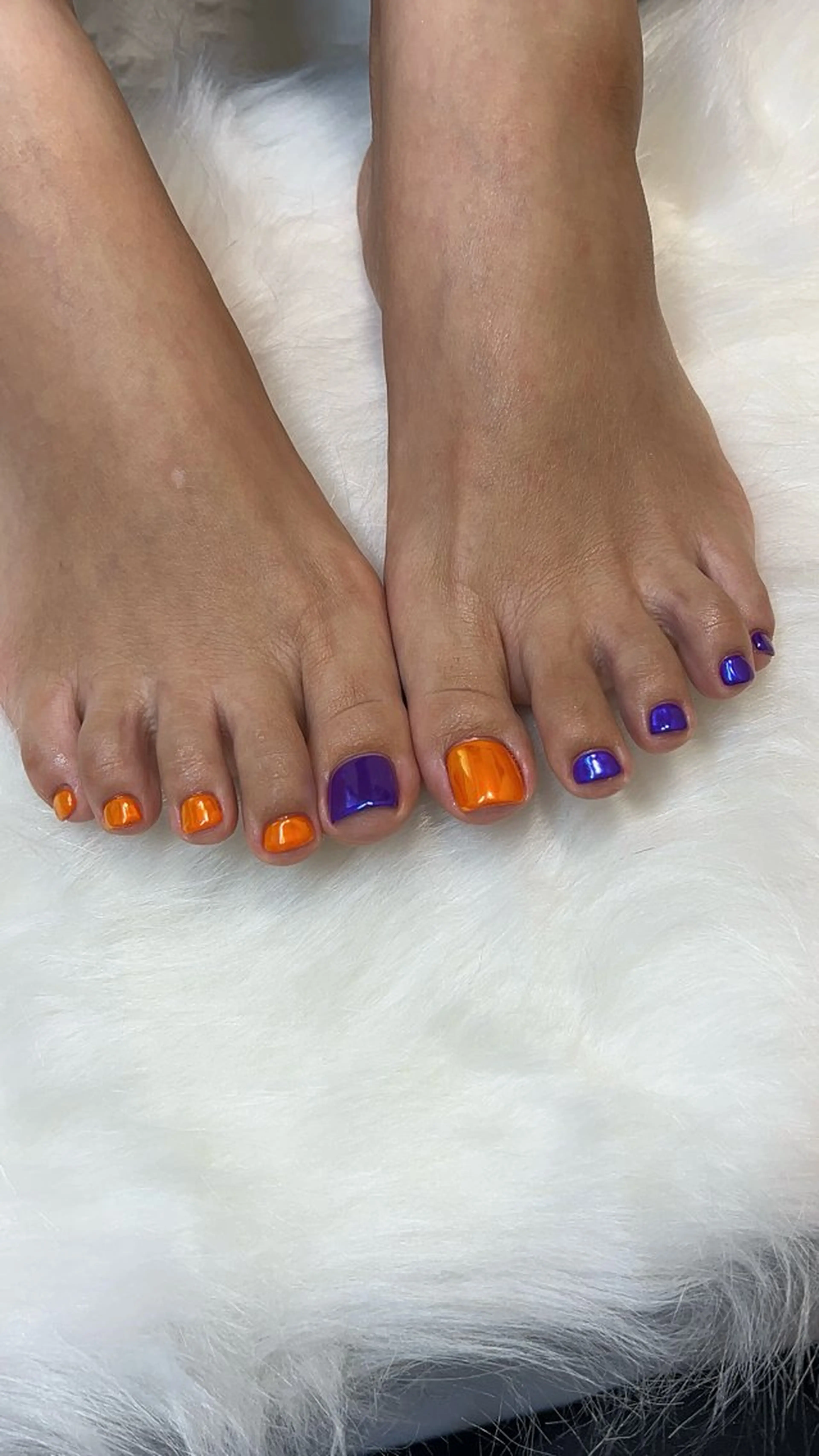 ネイル フットネイル ミラーネイル ワンカラーネイル フットネイル BLUME yukiのネイルデザイン