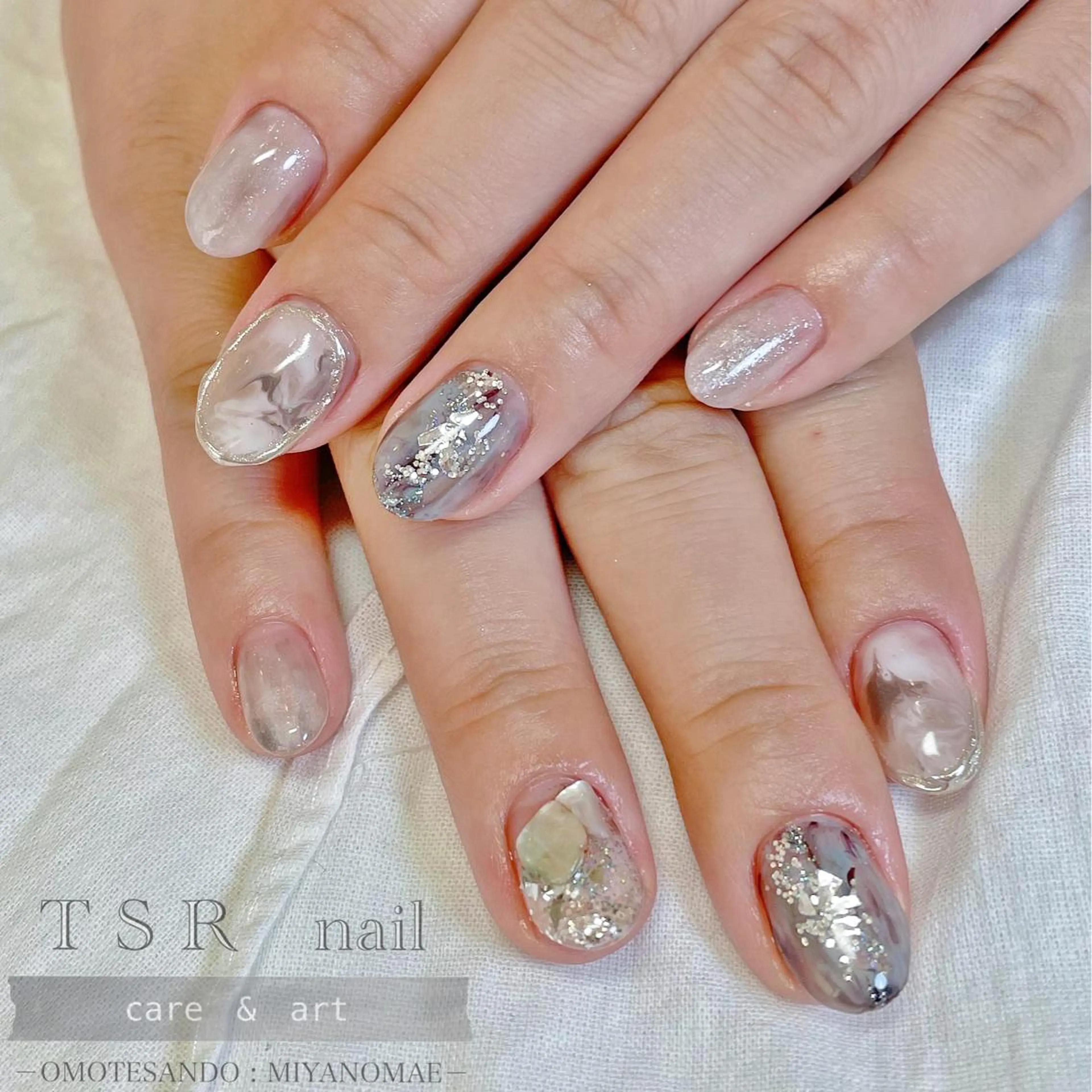 ネイル 爪咲 りり花のネイルデザイン