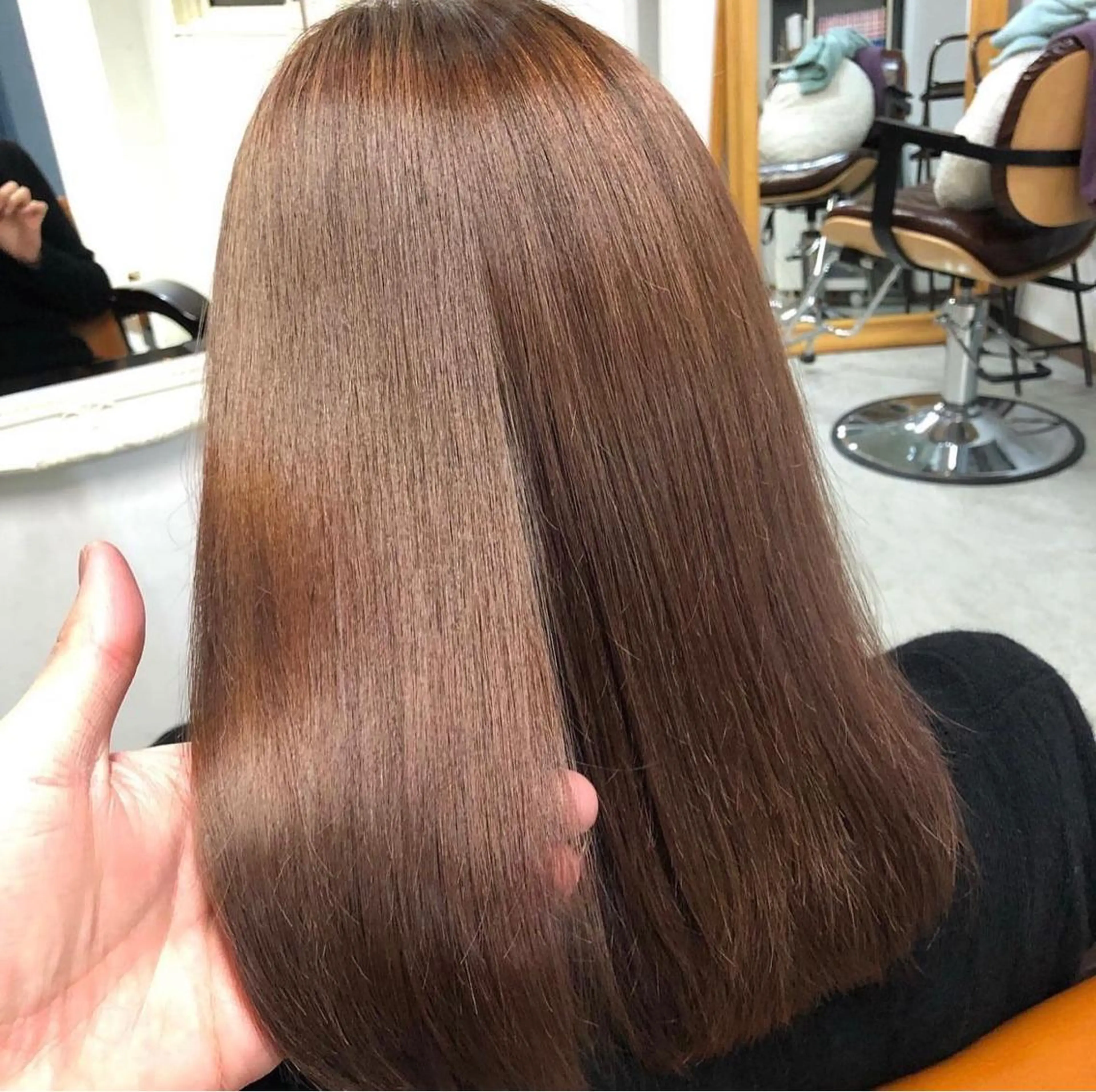 ミディアム パーマ 似合わせショート特化 大阪豊中/山地のヘアスタイル