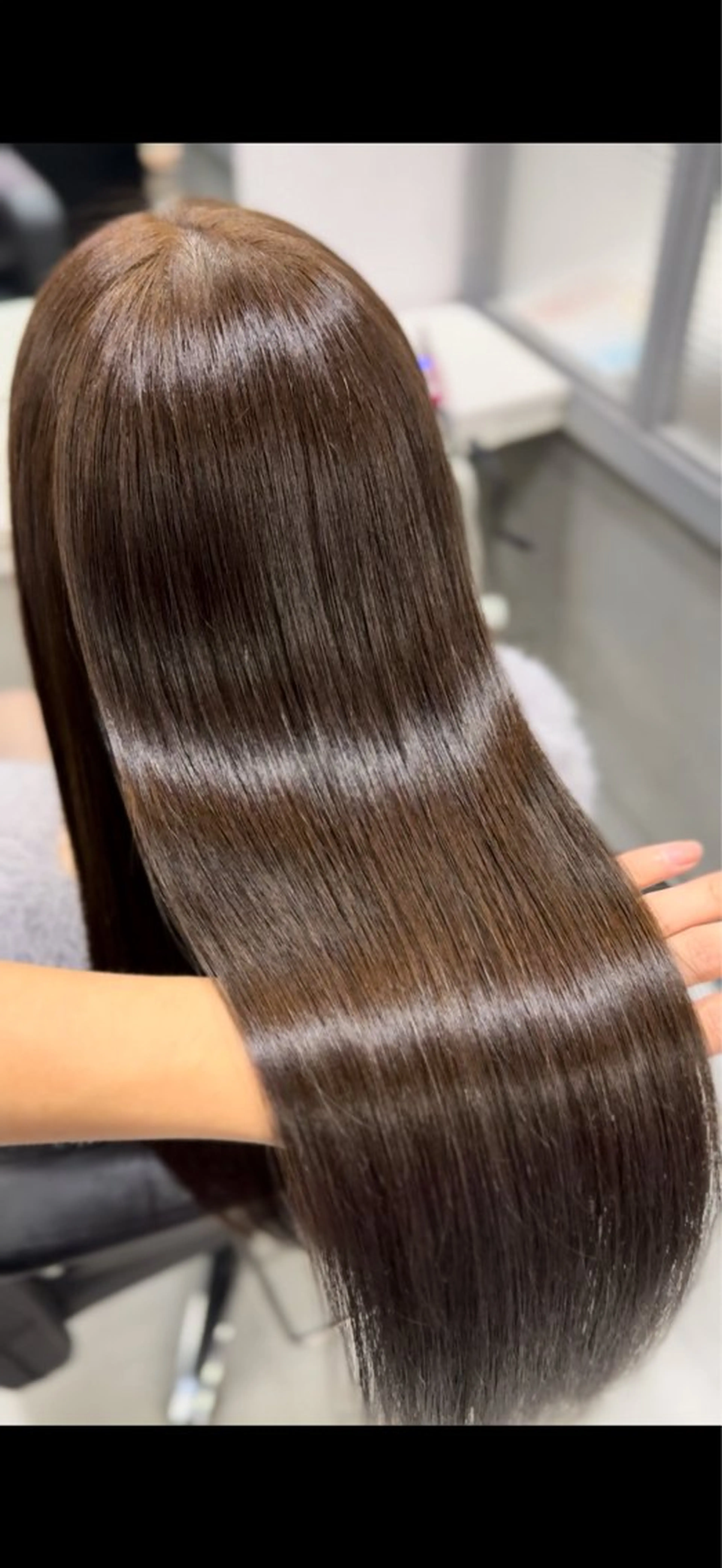 ロング カラー ヘアカラー トリートメント 髪質改善 艶髪カラー エクステ かいり✂️のヘアスタイル