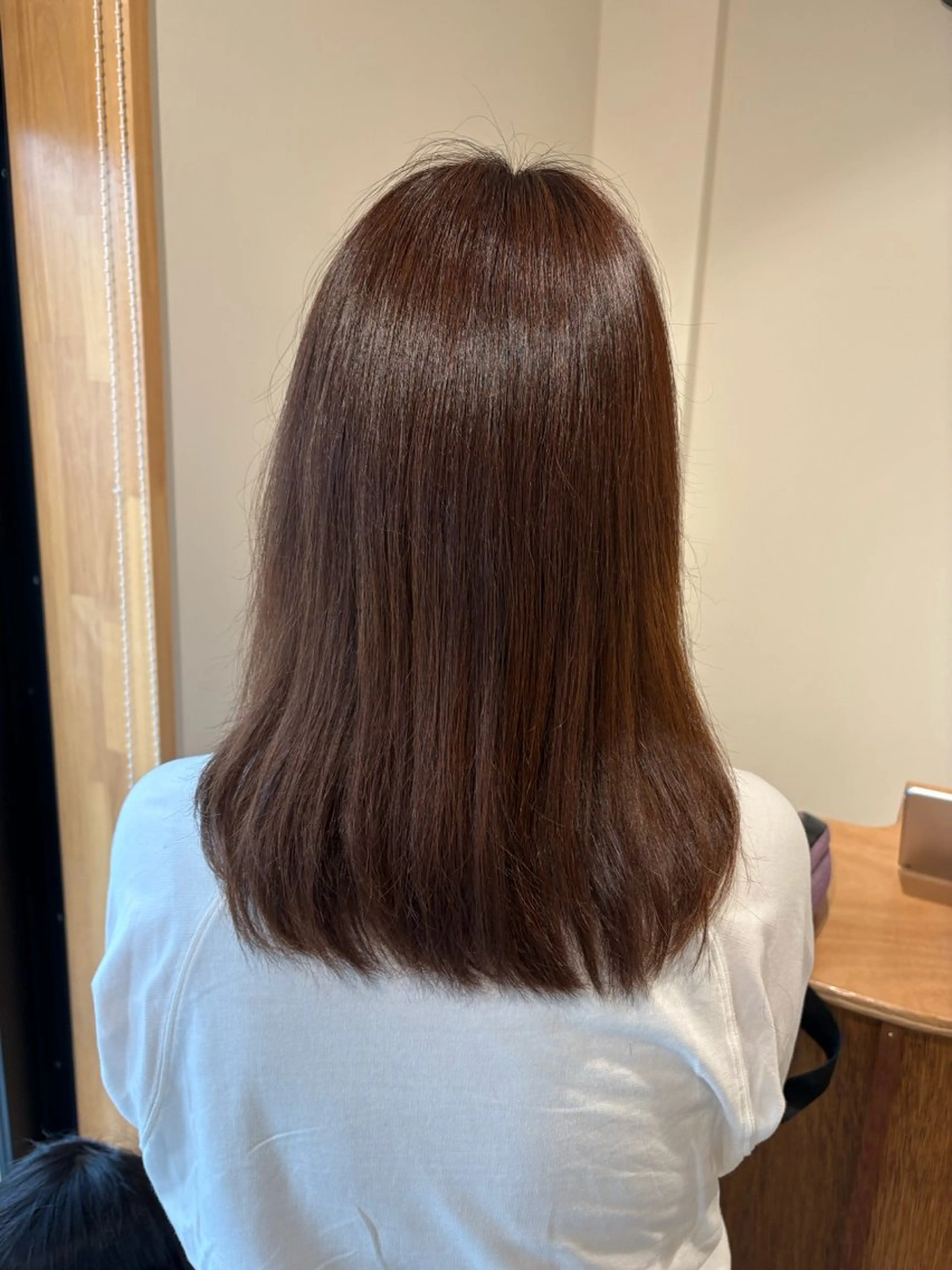 セミロング トリートメント カット ヘアカラー トリートメント Time is mummy所属・Time is mummyのヘアスタイル