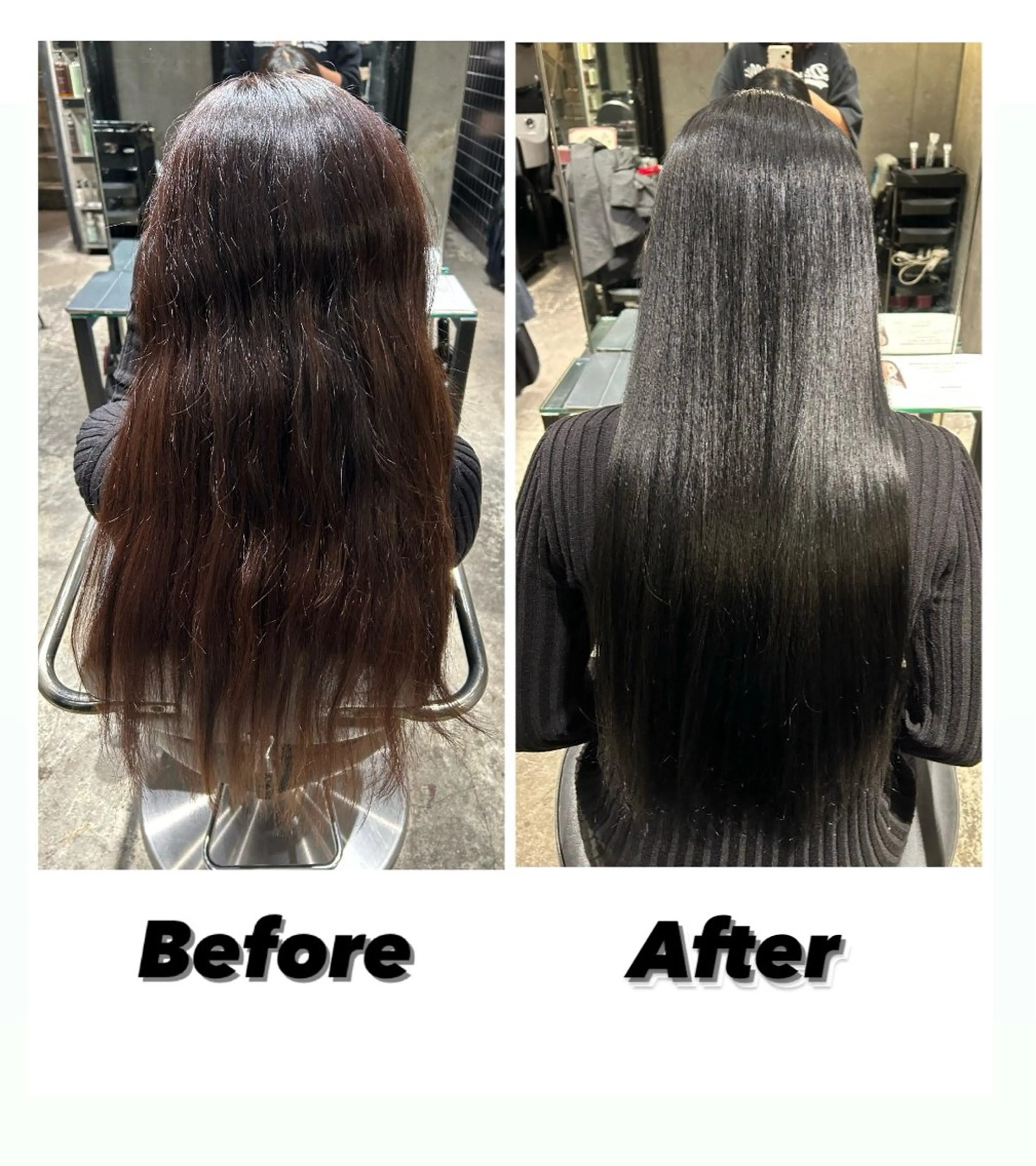 ロング 縮毛矯正 💎パーマ/レイヤー 💎みそらのヘアスタイル