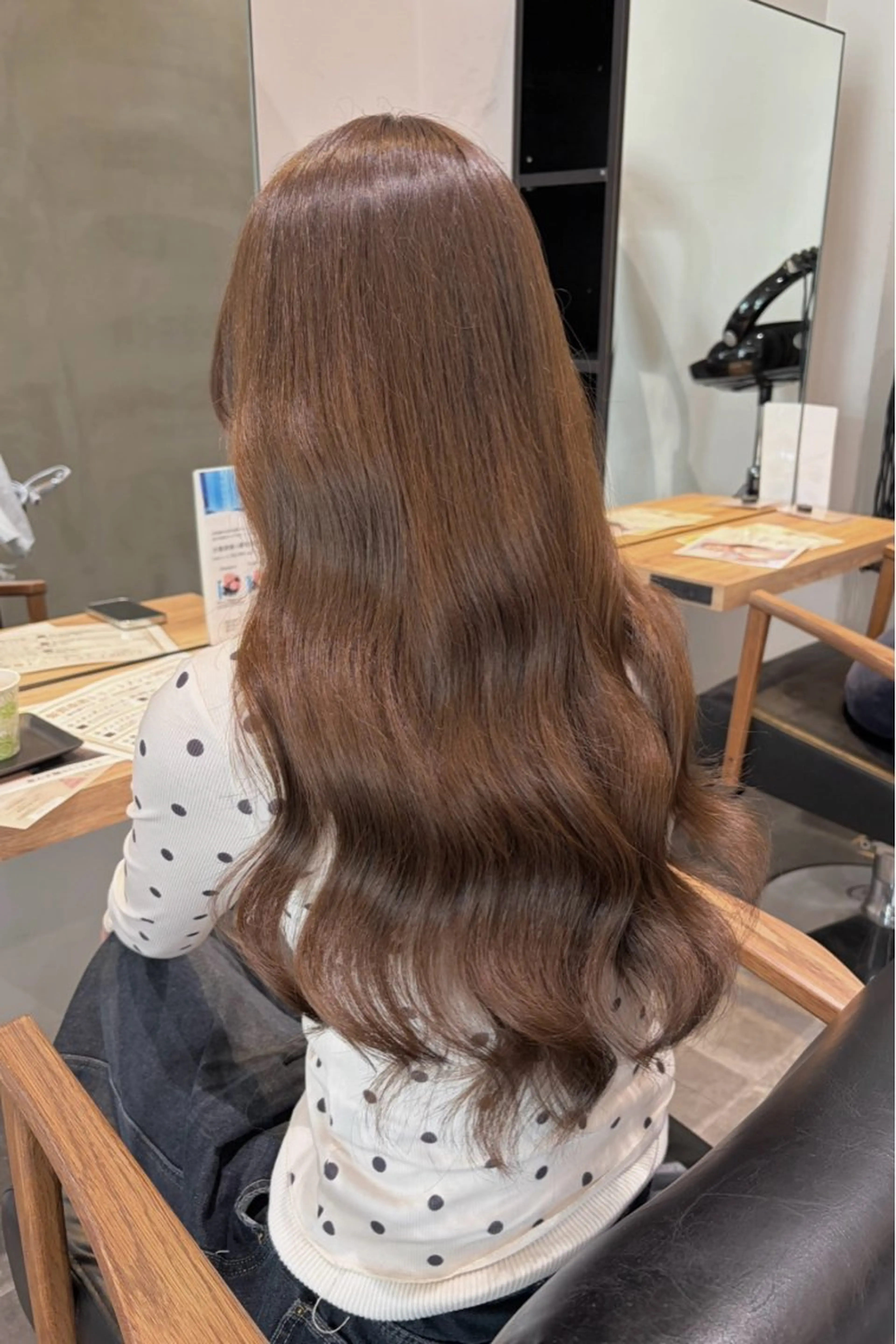 ロング カット ヘアカラー トリートメント 艶カラー /顔周り◎ 小川泰輝🫧のヘアスタイル