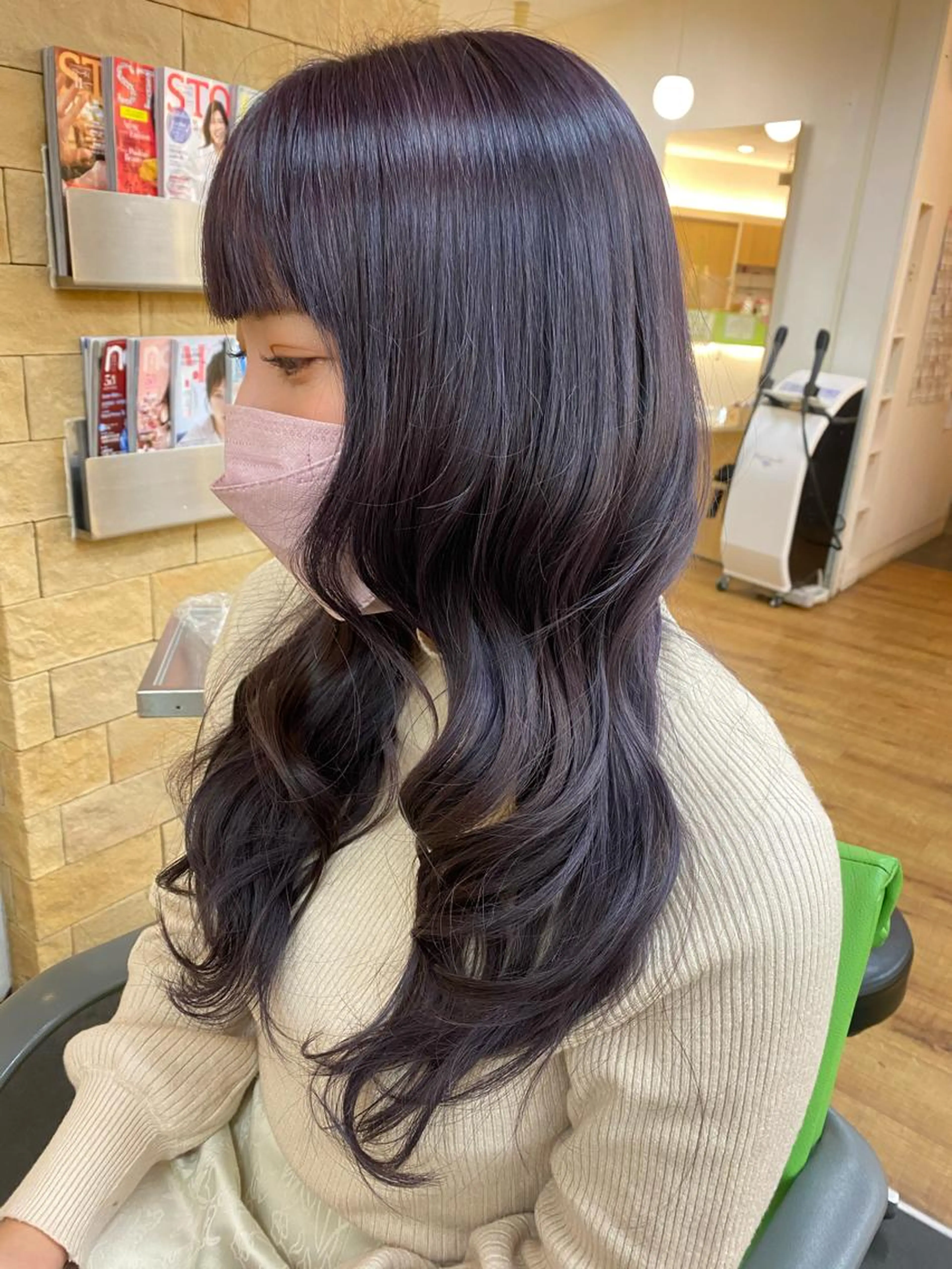 カラーのみのお客様♡黒染めも可能!の写真