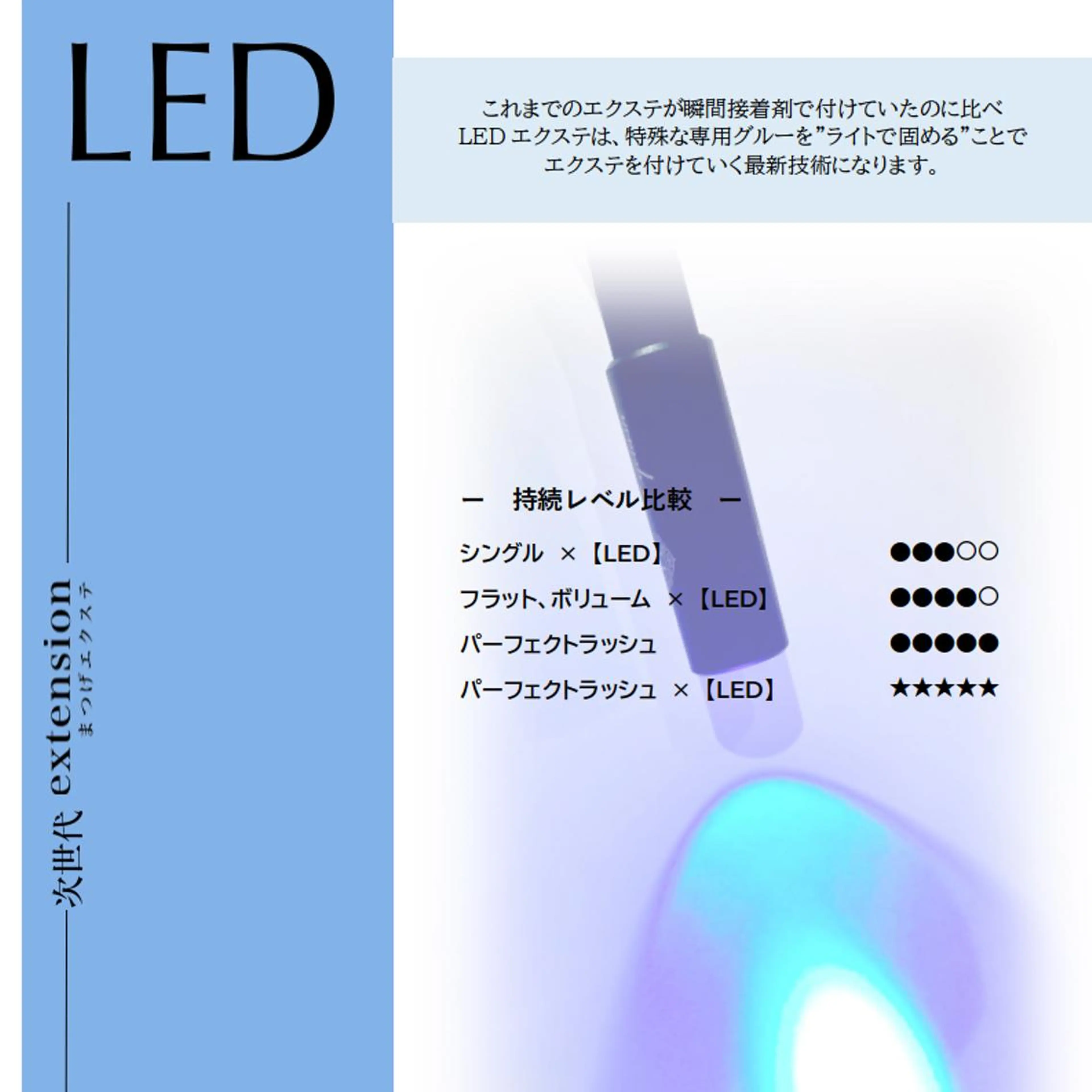 マツエク・マツパ パリジェンヌラッシュリフト まつげパーマ LUCIA 天神店のマツエク・マツパデザイン