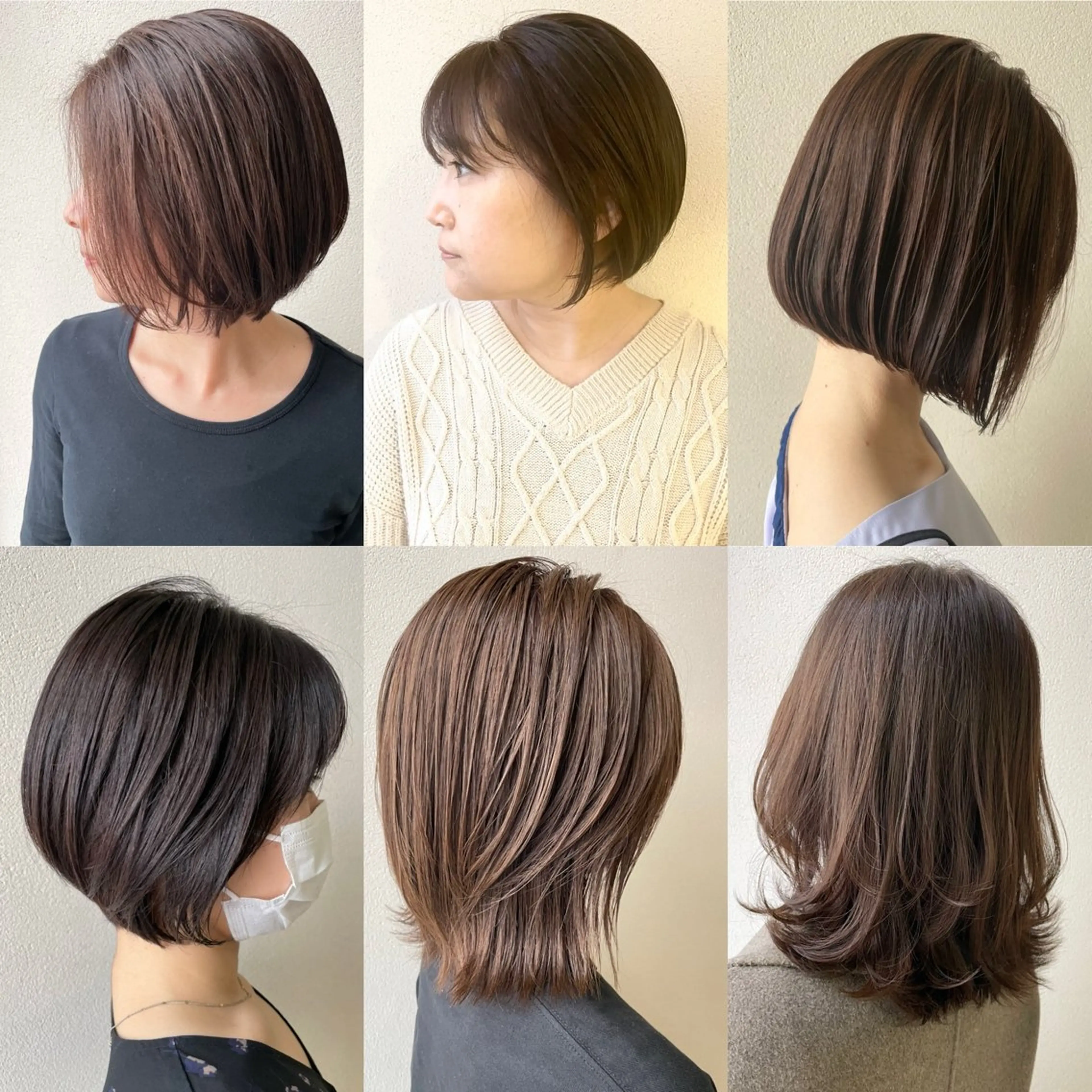 カラー 沢田 瞳のヘアスタイル