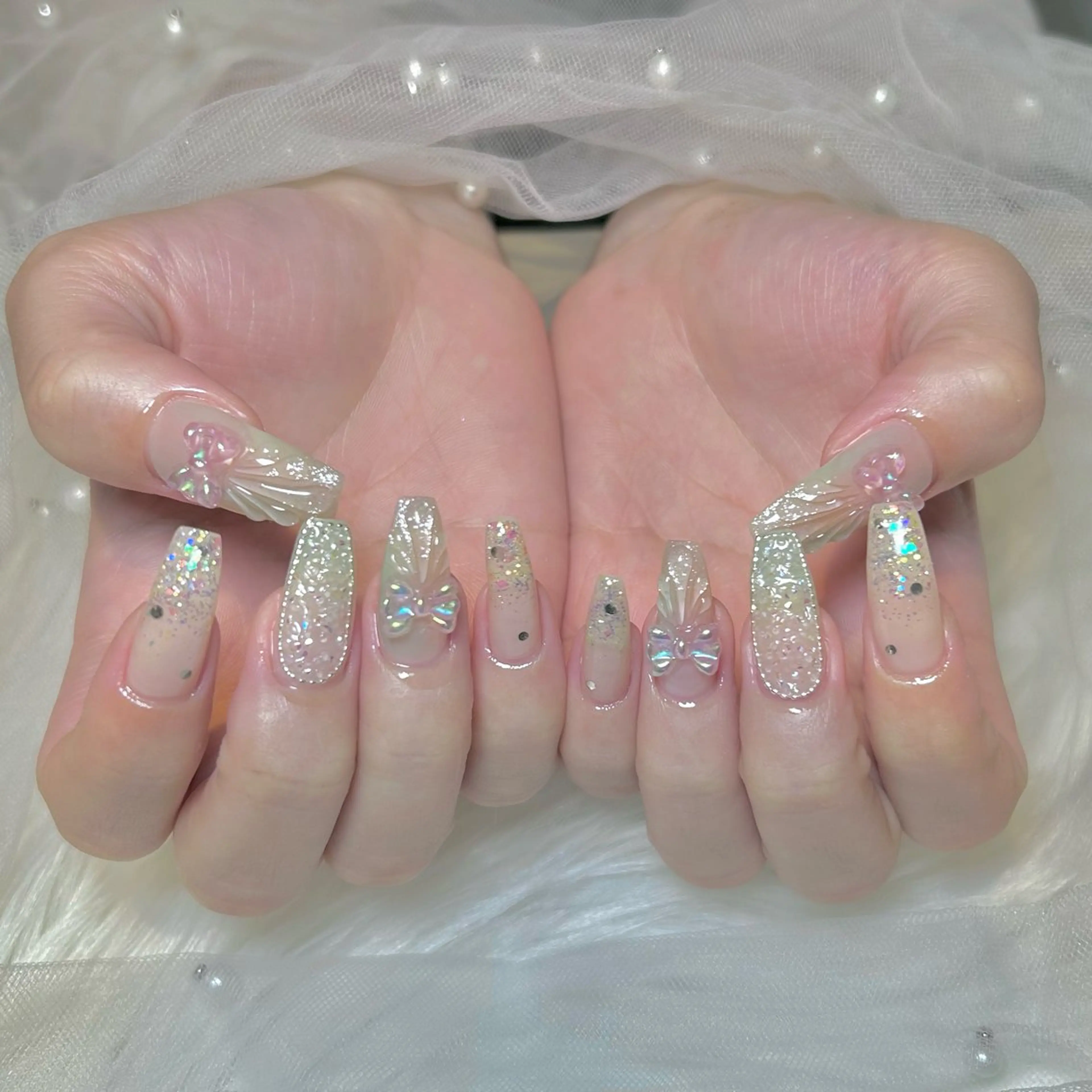 ネイル ぷりゅねる Nanamiのネイルデザイン