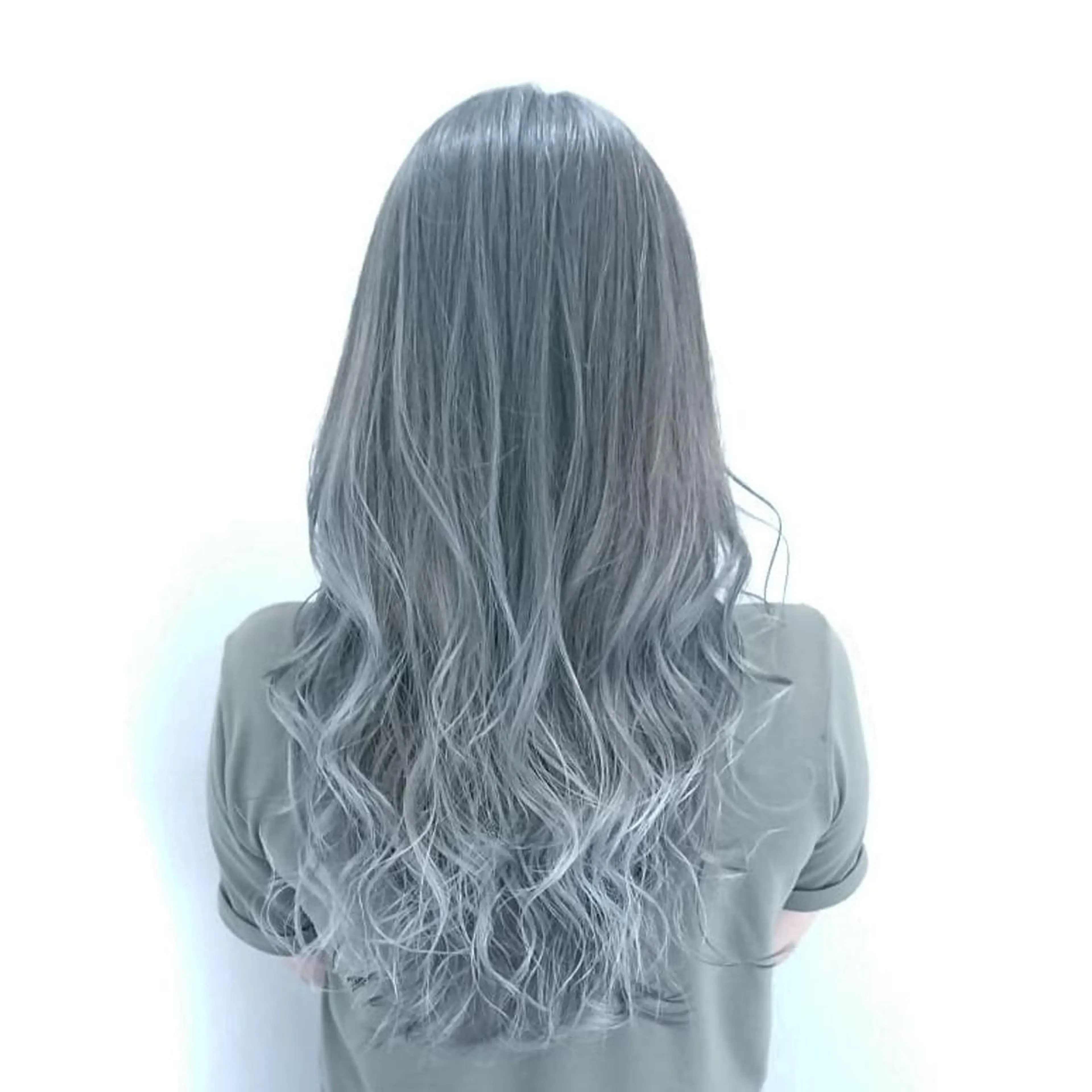 カラー ロング ヘアアレンジ ヘアカラー トリートメント 小林 伸行のヘアスタイル