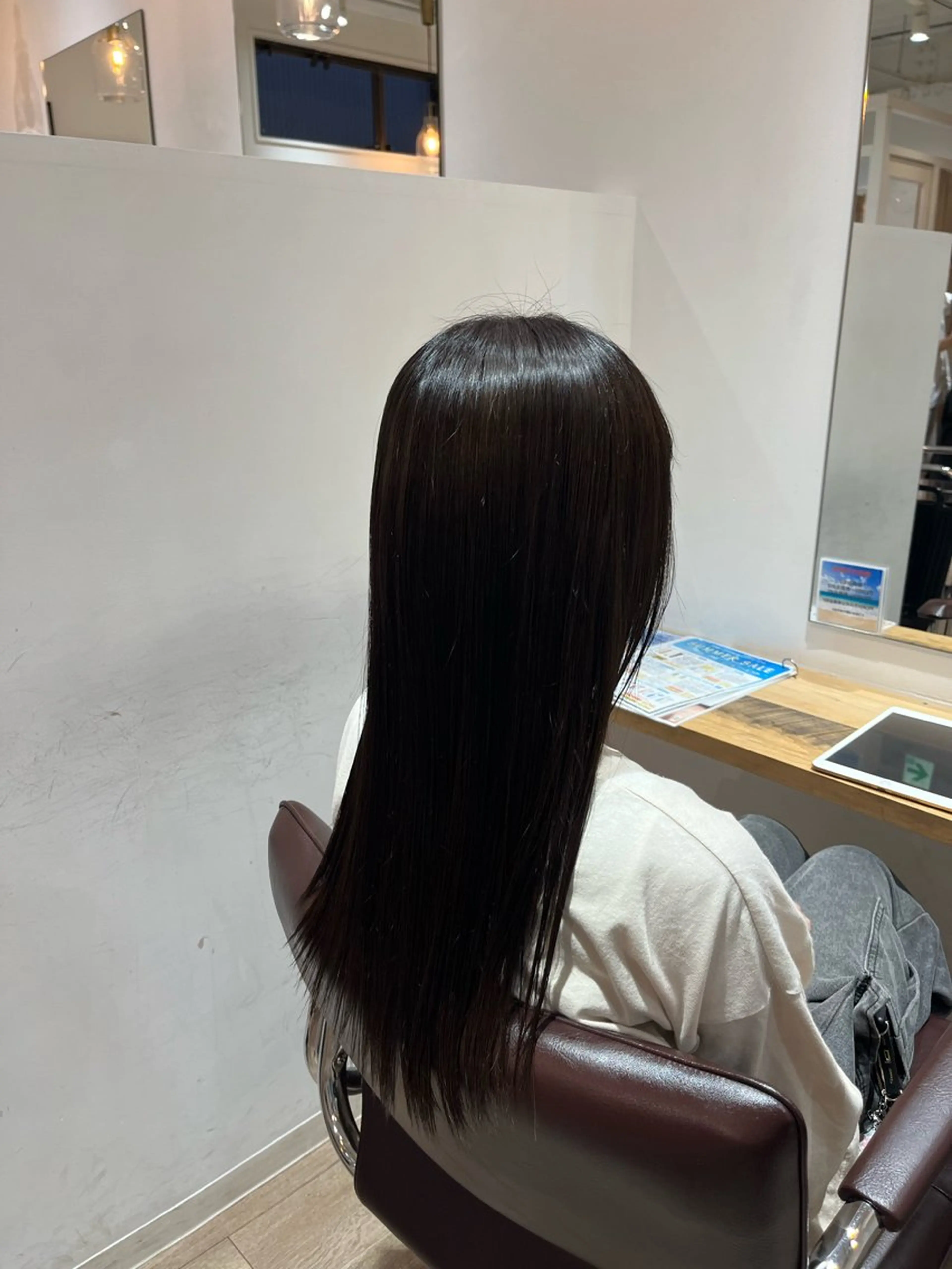 ロング カンノ シュンのヘアスタイル