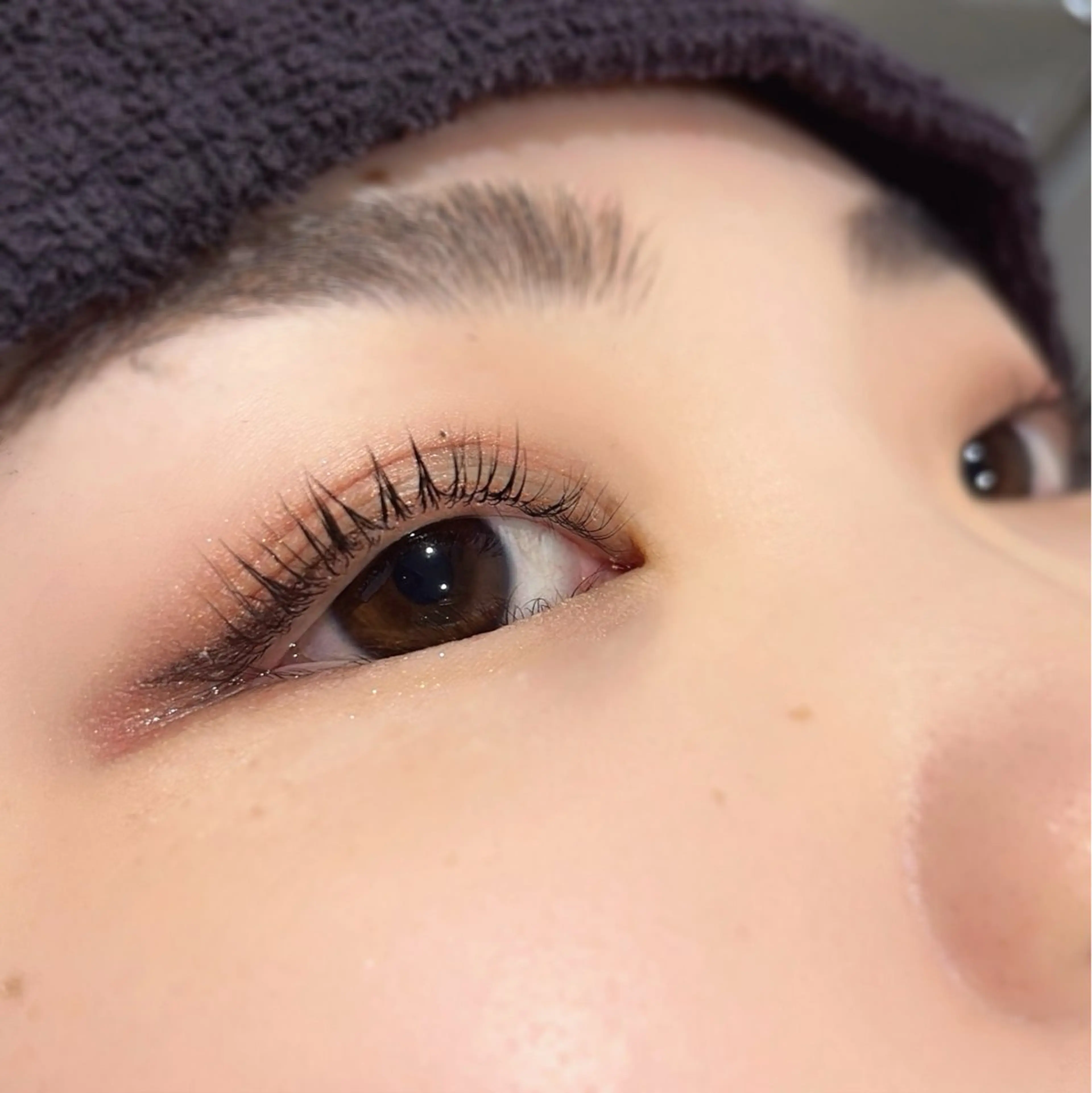 まつ毛パーマ＋まつ毛ティントの写真