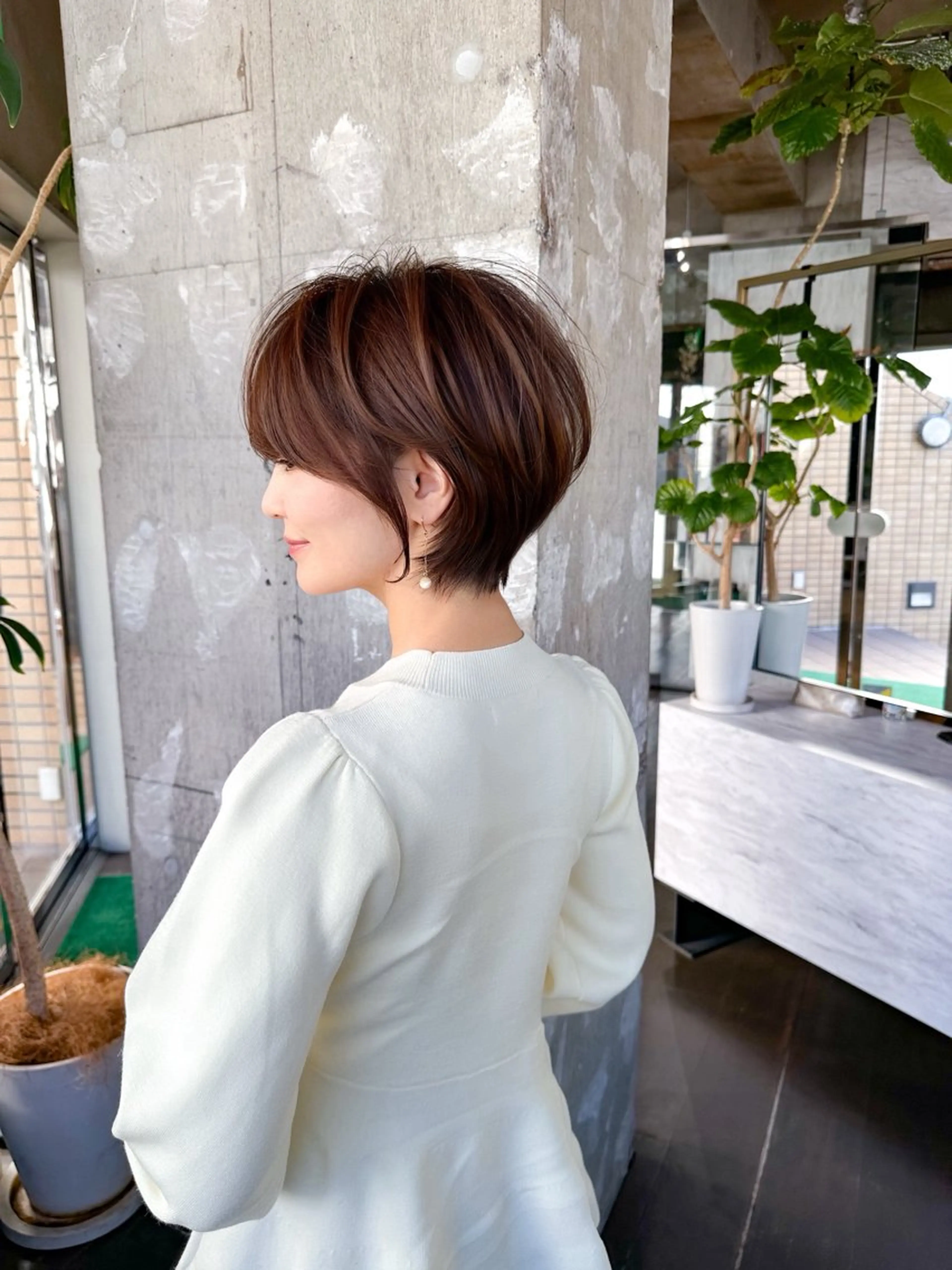 パーマ ROBBY 青山所属・西舘 柚のヘアスタイル