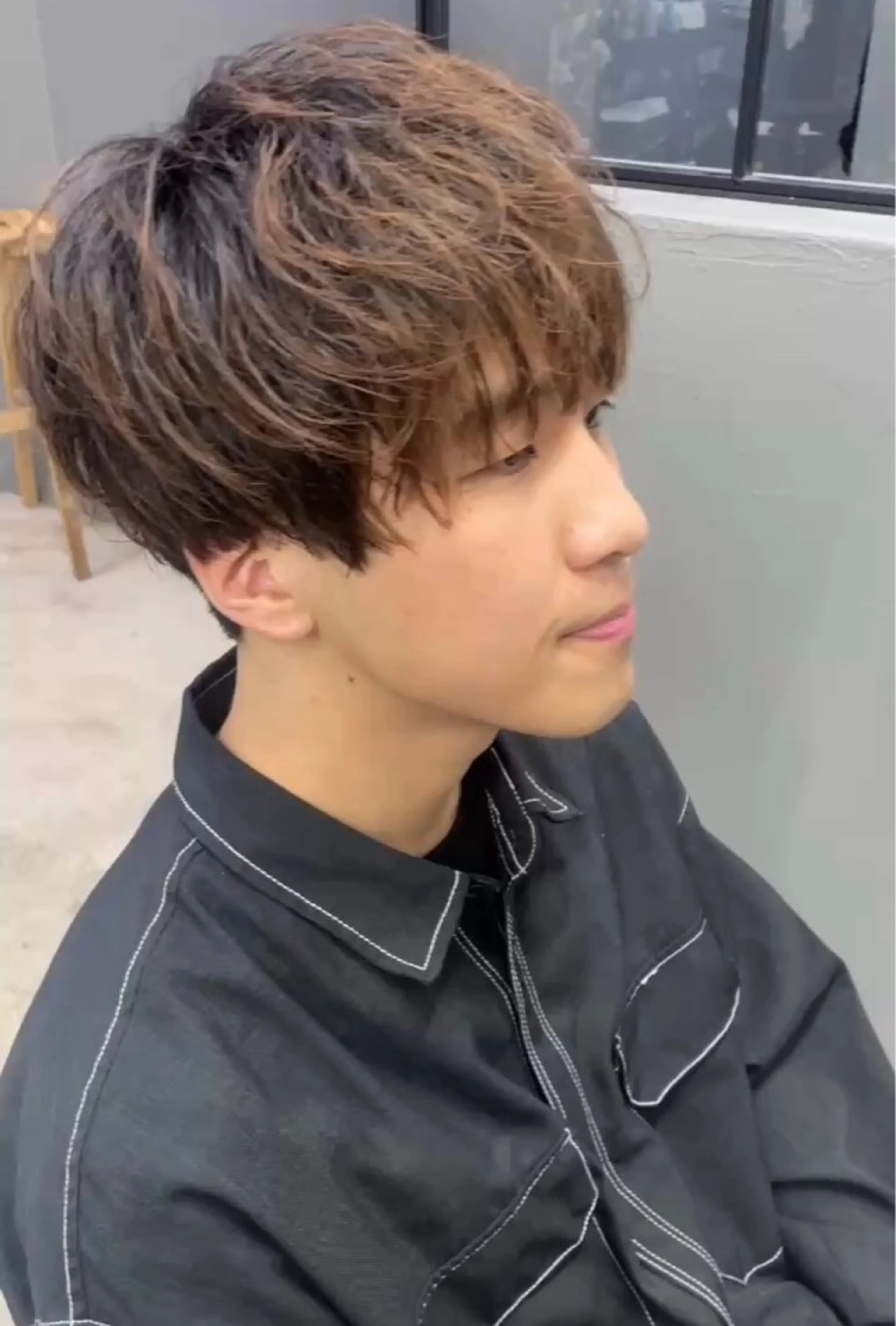 ショート パーマ メンズ メンズ専門サロン wokeのヘアスタイル