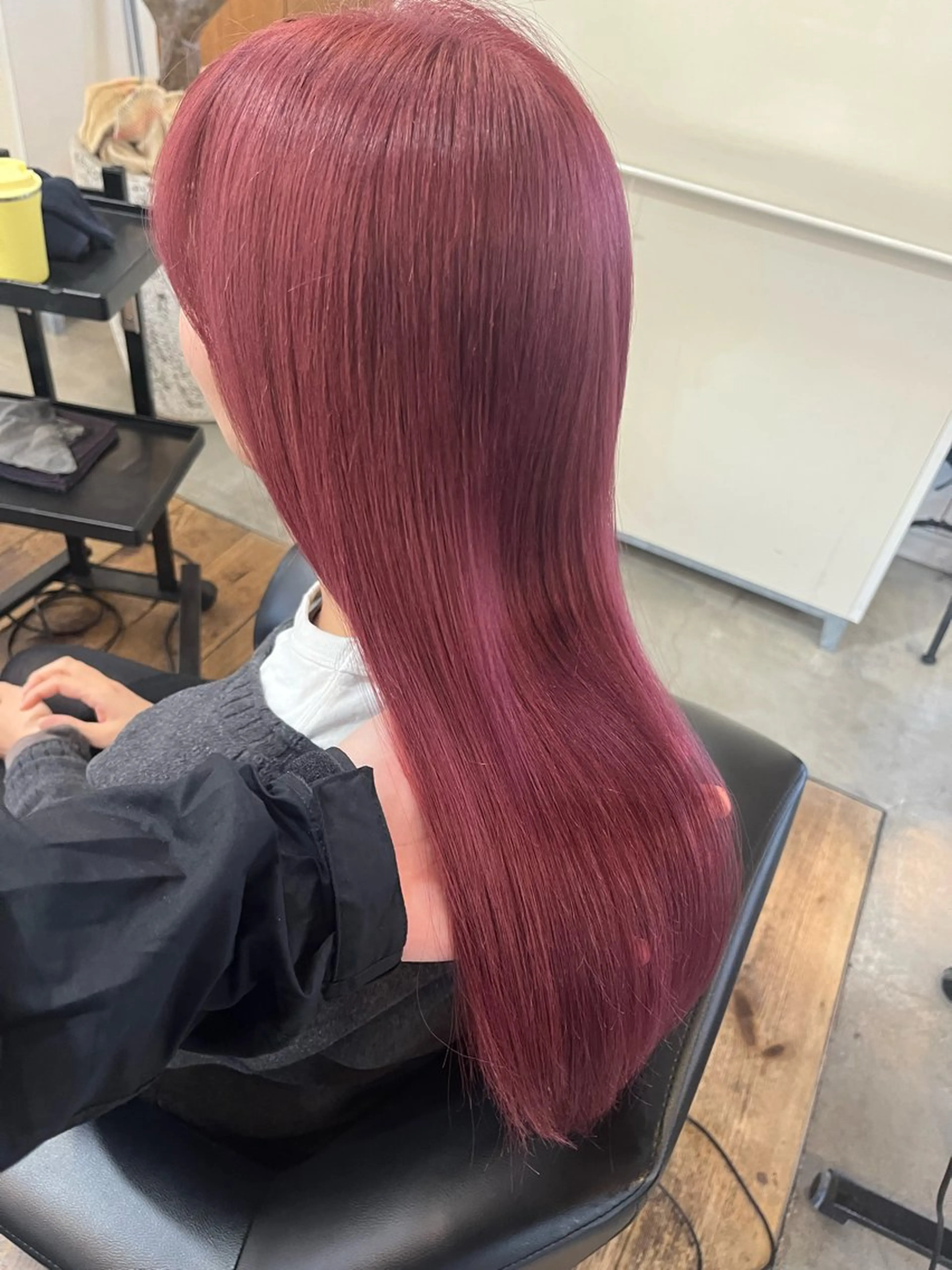 ロング ヘアカラー DOLL モデル募集アカウントのヘアスタイル