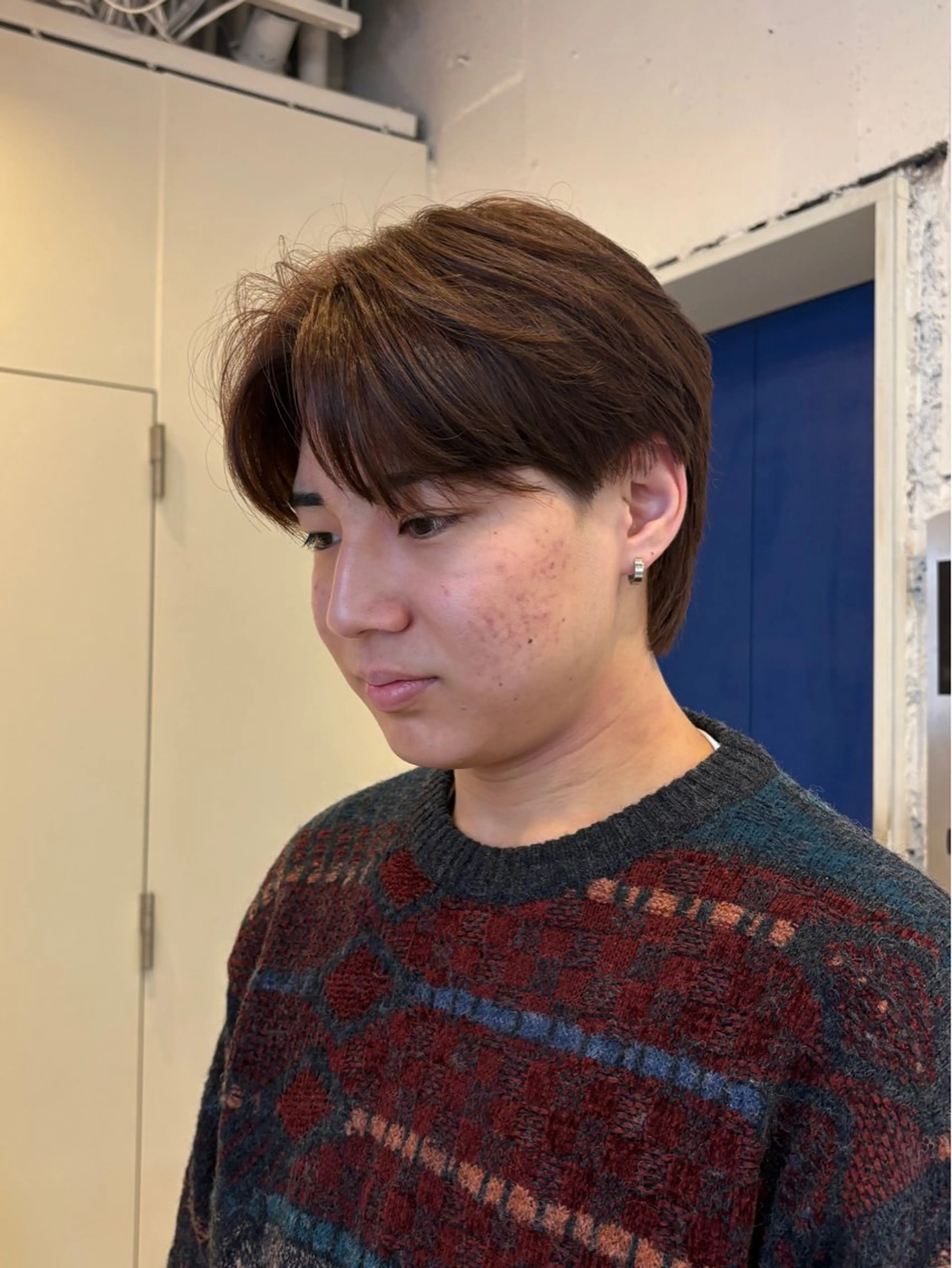 ショート カット ヘアカラー トリートメント レディースカット🎀 NANAHAのヘアスタイル