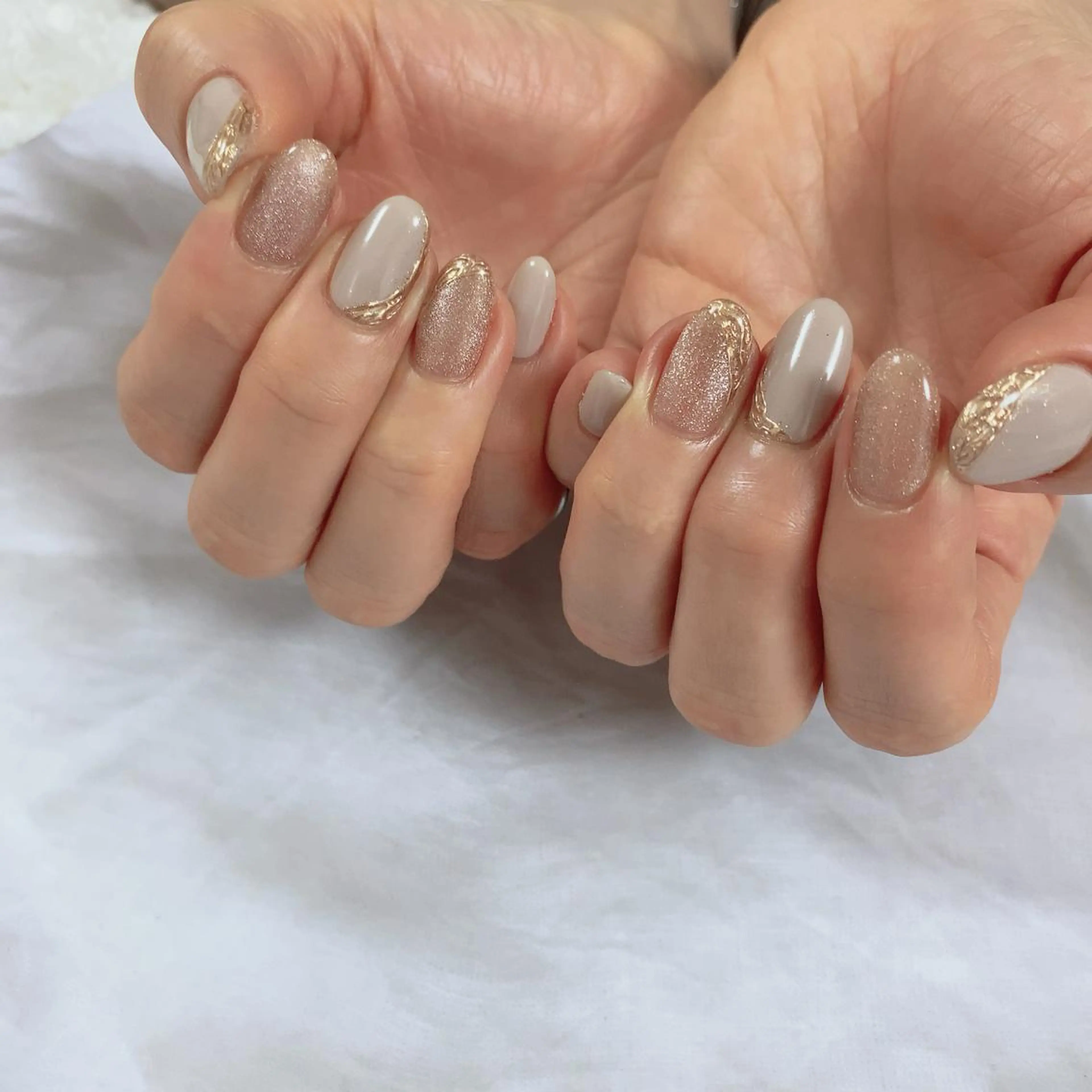 ネイル ミラーネイル SOL NAILのネイルデザイン