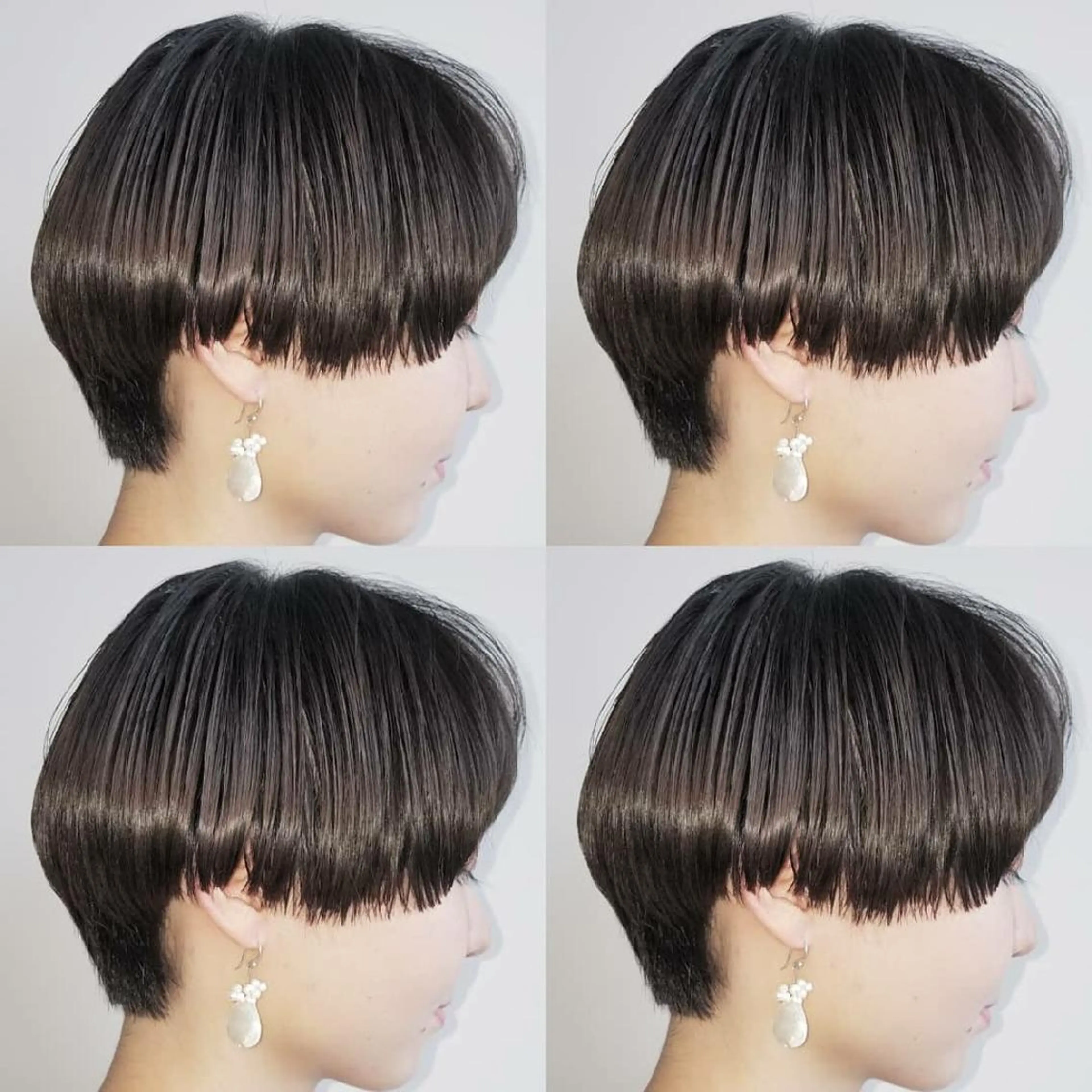 ショート カラー ショートヘア iplus まつげ、眉毛、耳つぼのマツエク・マツパデザイン