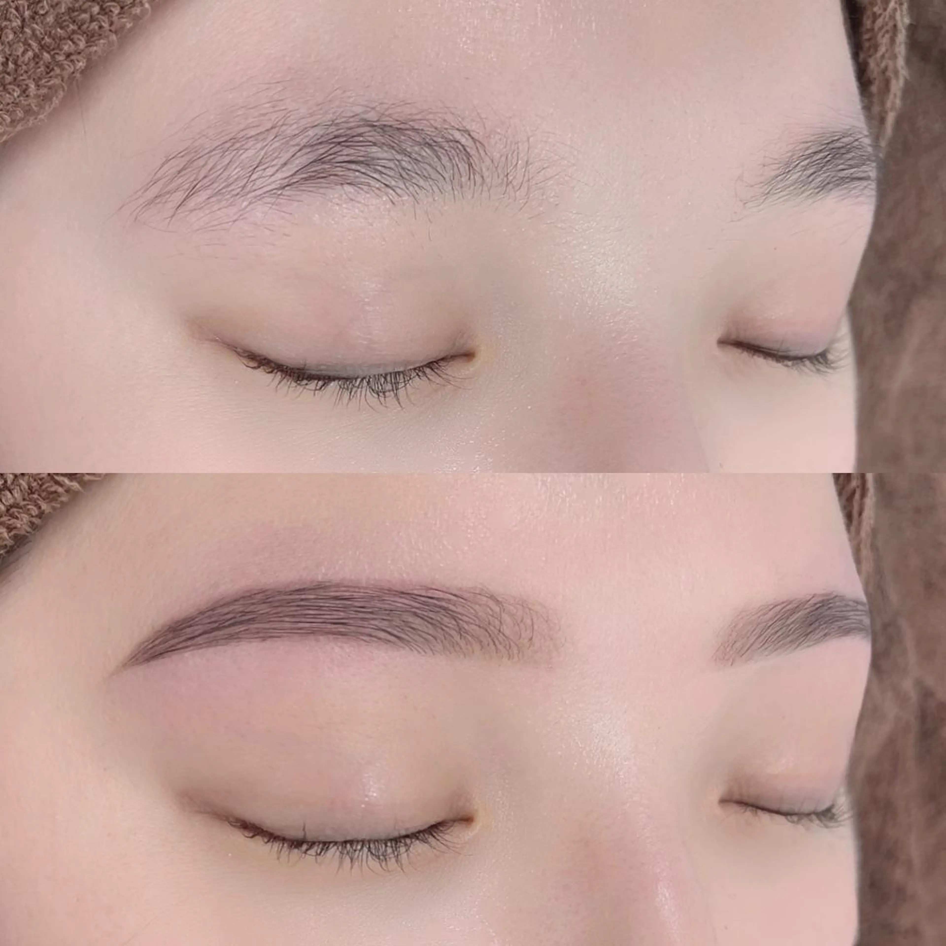 パーマ メンズ アイブロウ BEIGE 金山 🌹RUKAのマツエク・マツパデザイン