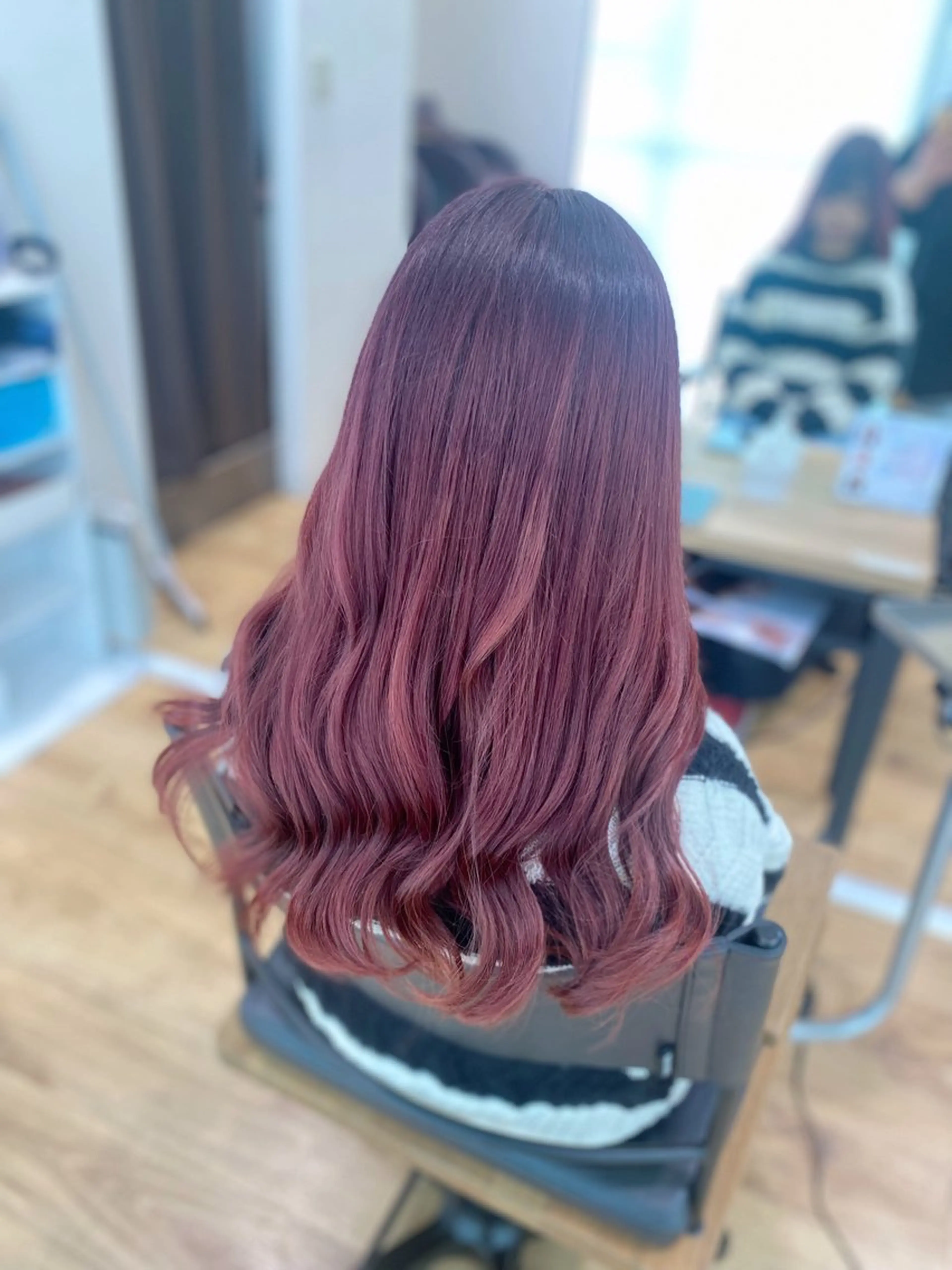 ロング カラー ヘアカラー 滝口 瑞季のヘアスタイル