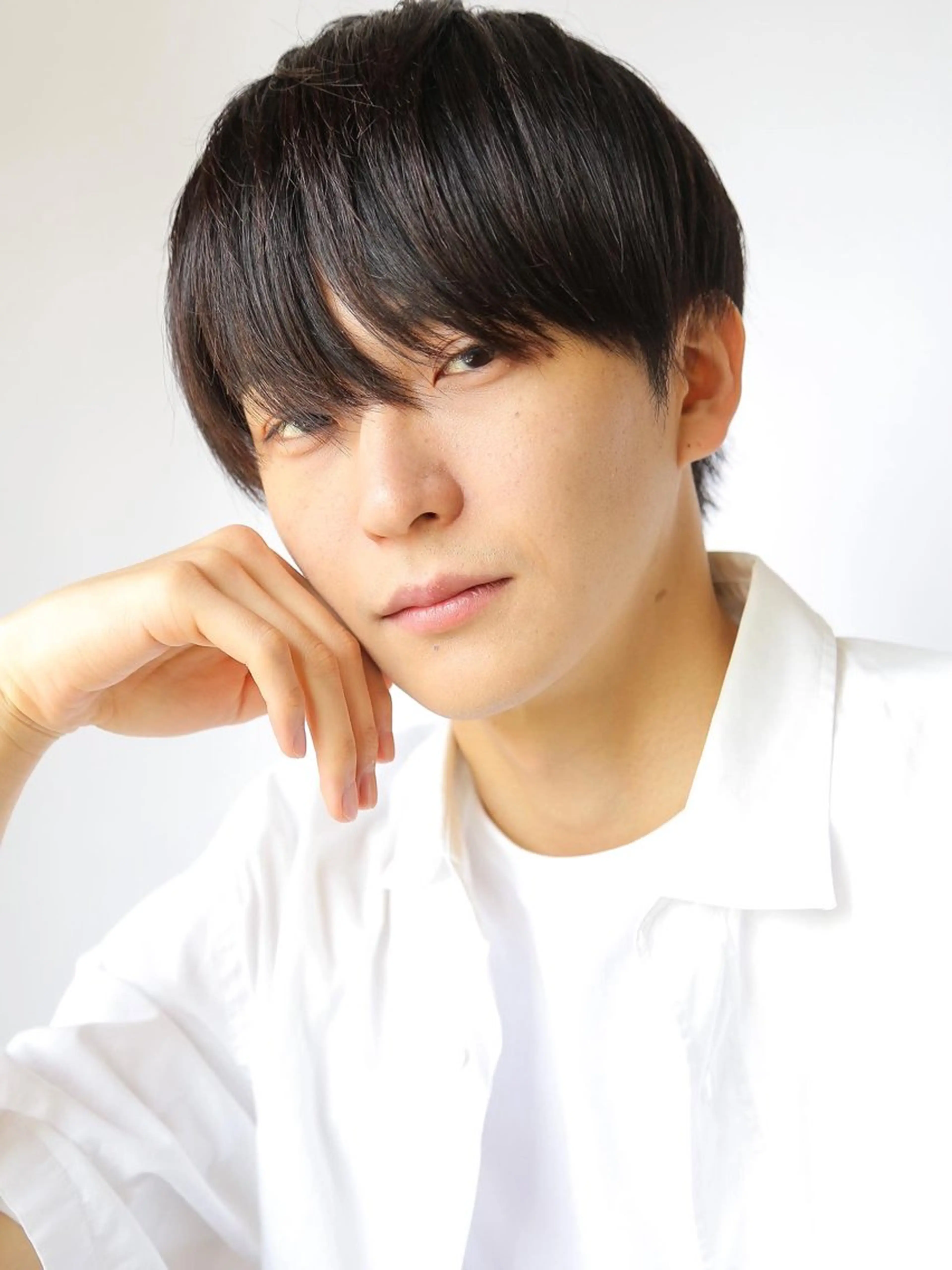 骨格補正メンズカットの写真