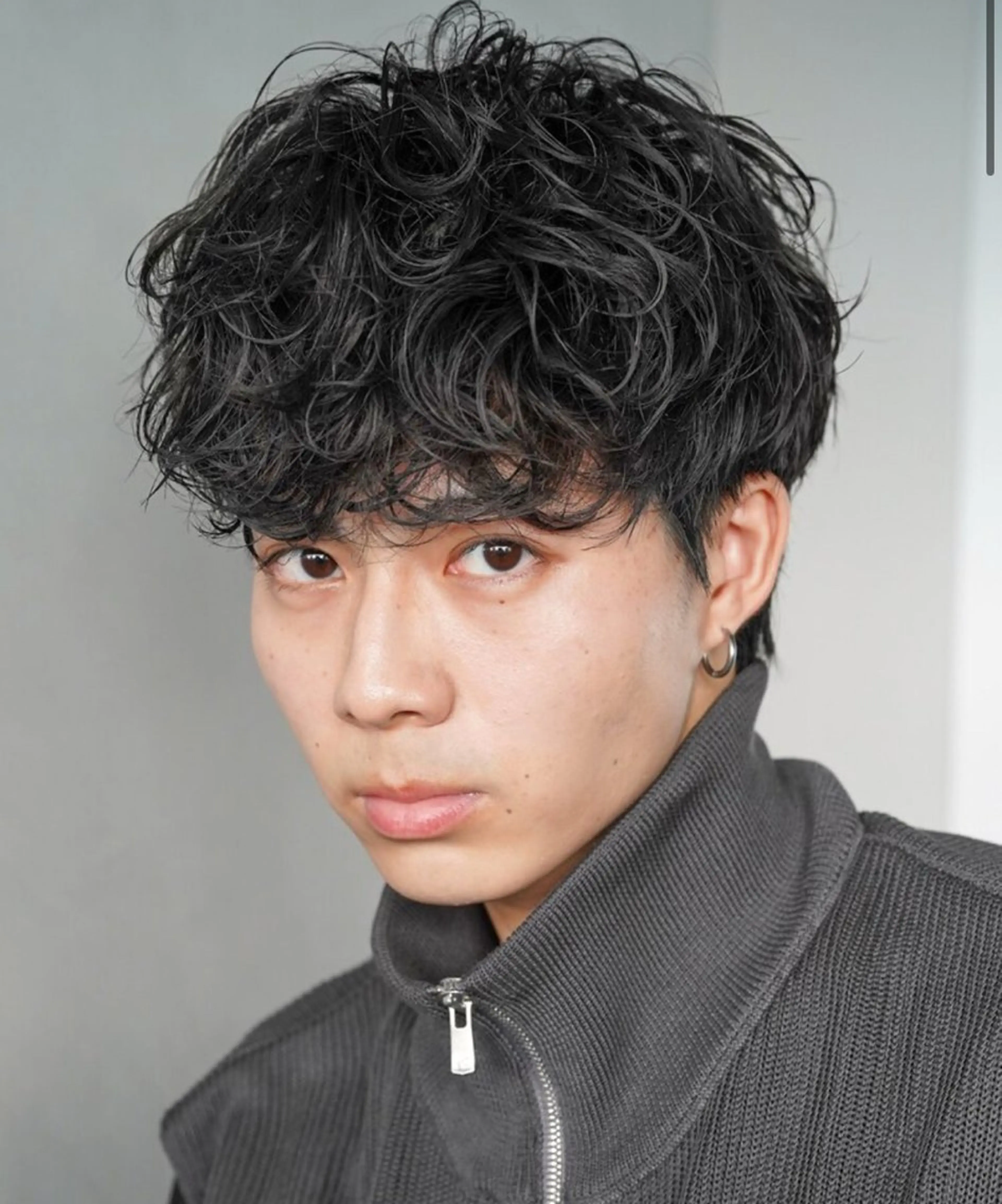 パーマ メンズ メンズパーマ カット パーマ 湯浅禅也/プードル /波巻きパーマ/栄のヘアスタイル