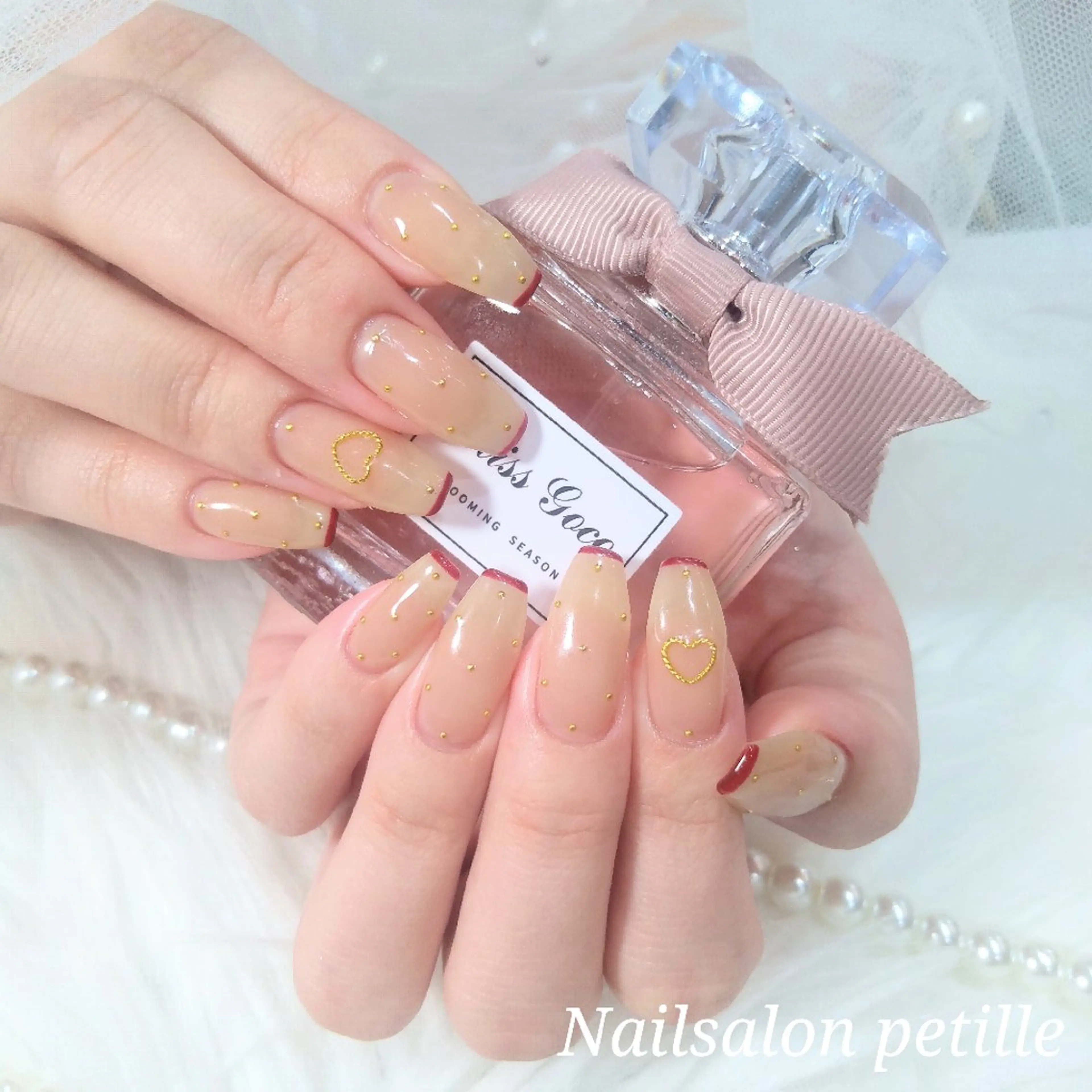 ネイル フレンチネイル ハンドネイル たかなし かなのネイルデザイン