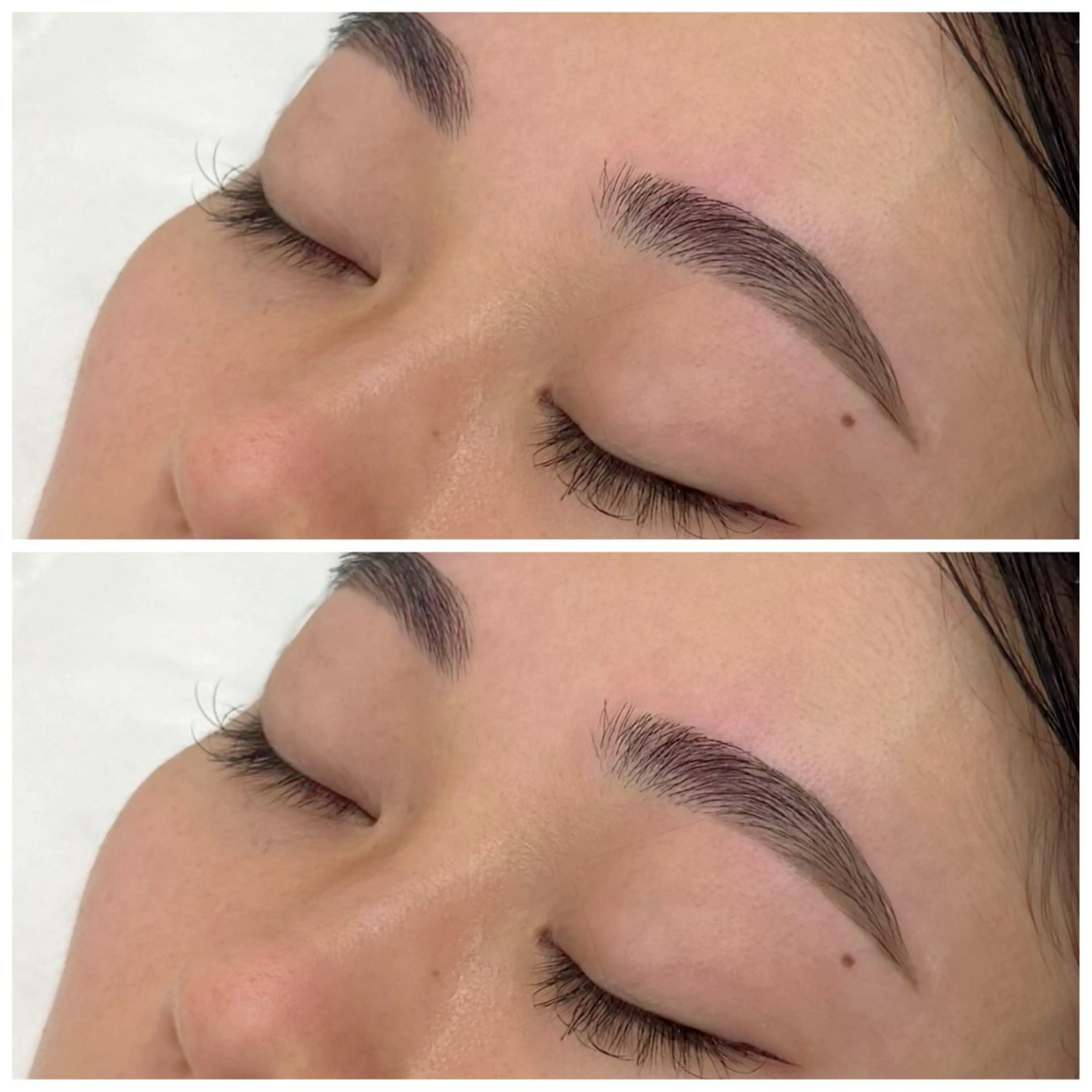 アイブロウ 眉毛ワックス脱毛 ワックス脱毛 眉カット クロダ ワカハのマツエク・マツパデザイン