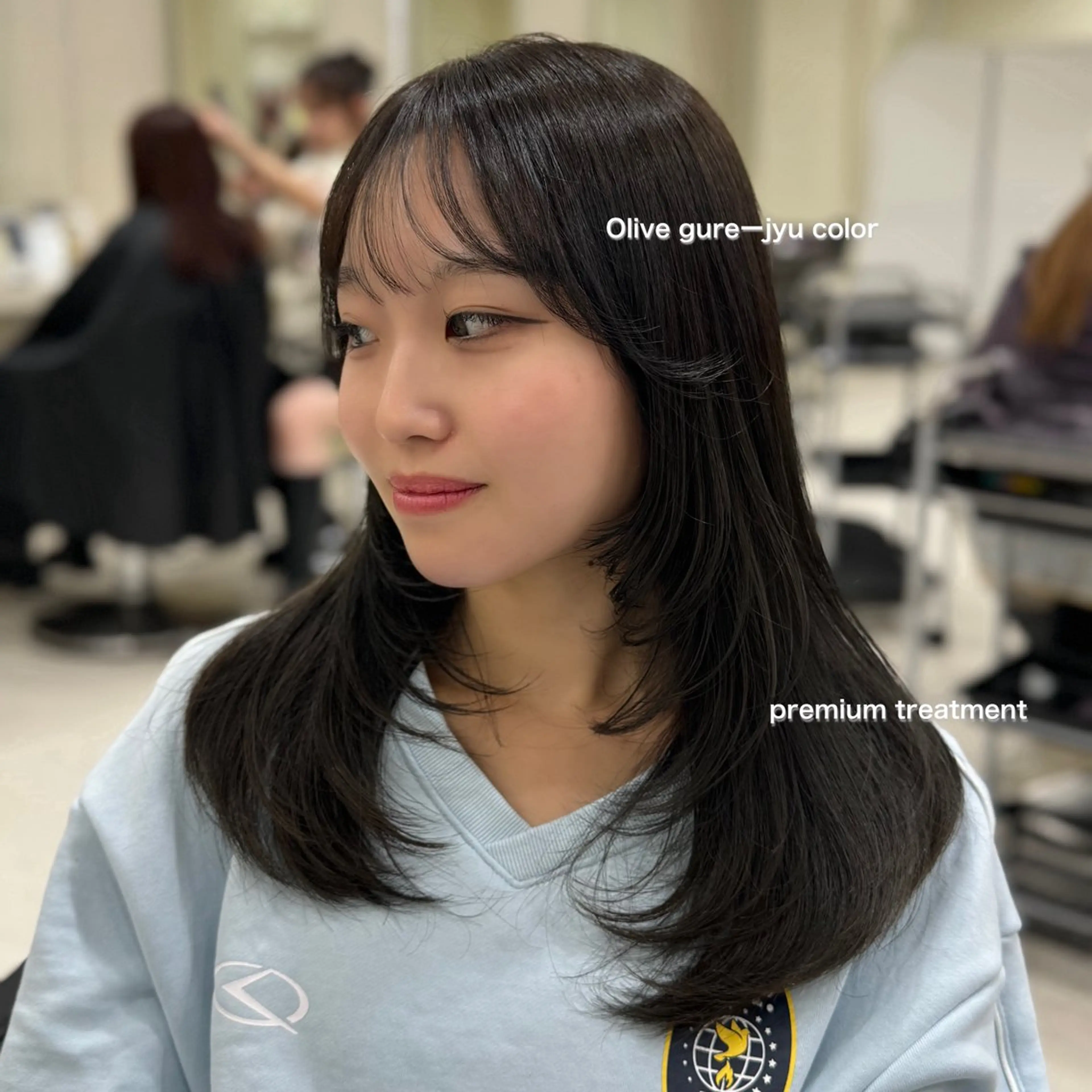 ロング カラー 🤍韓国大人っぽ ベージュMAI🤍のヘアスタイル