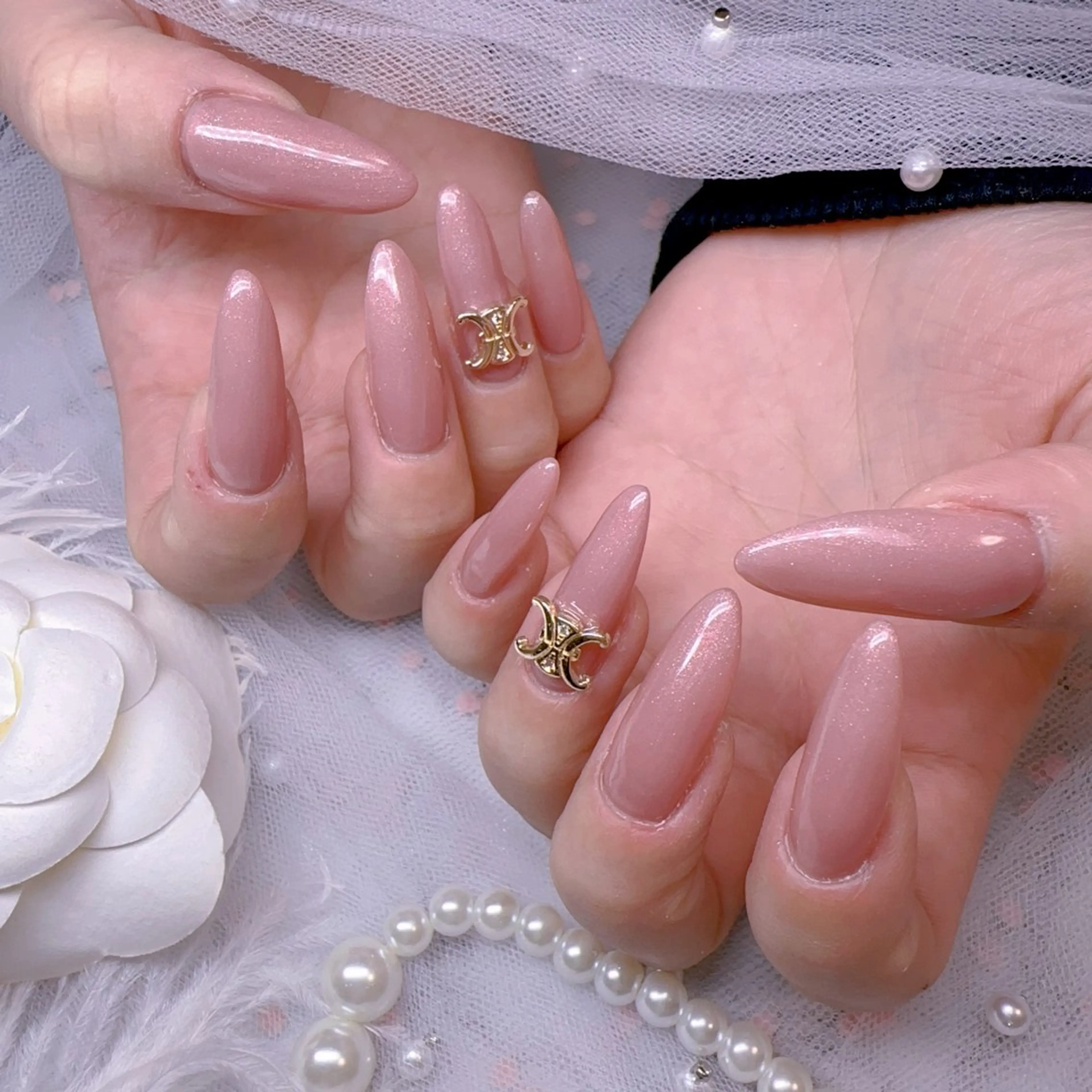 ネイル オーロラネイル フットネイル 韓国ネイル ラメ(グリッター) ラメグラデーション ハンドネイル Belle nail salon 新小岩のネイルデザイン