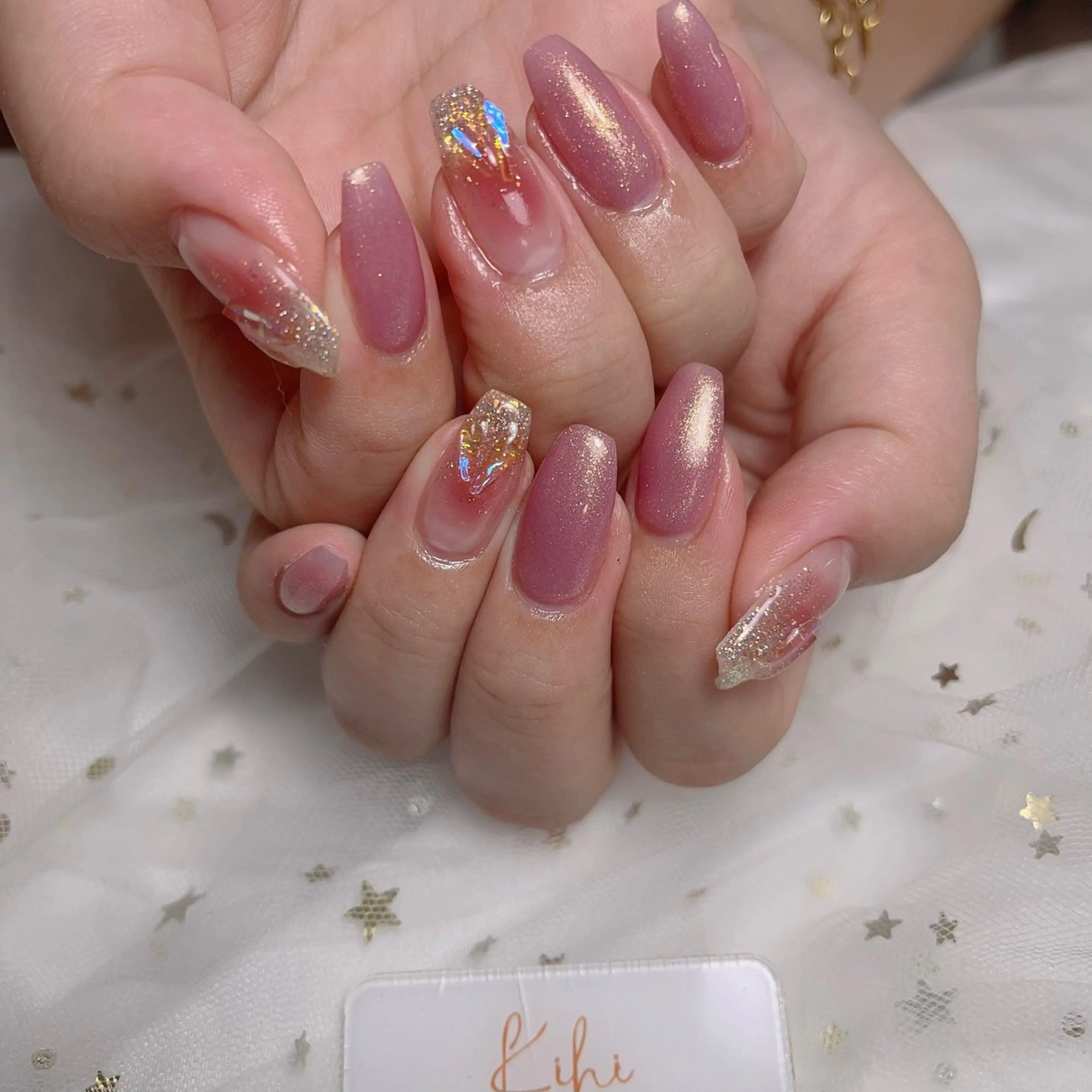 ネイル アートネイル フレンチネイル ジェルネイル グラデーション 韓国ネイル ハンドネイル ハンドケア さくら💮💮 【オフ無料】のネイルデザイン