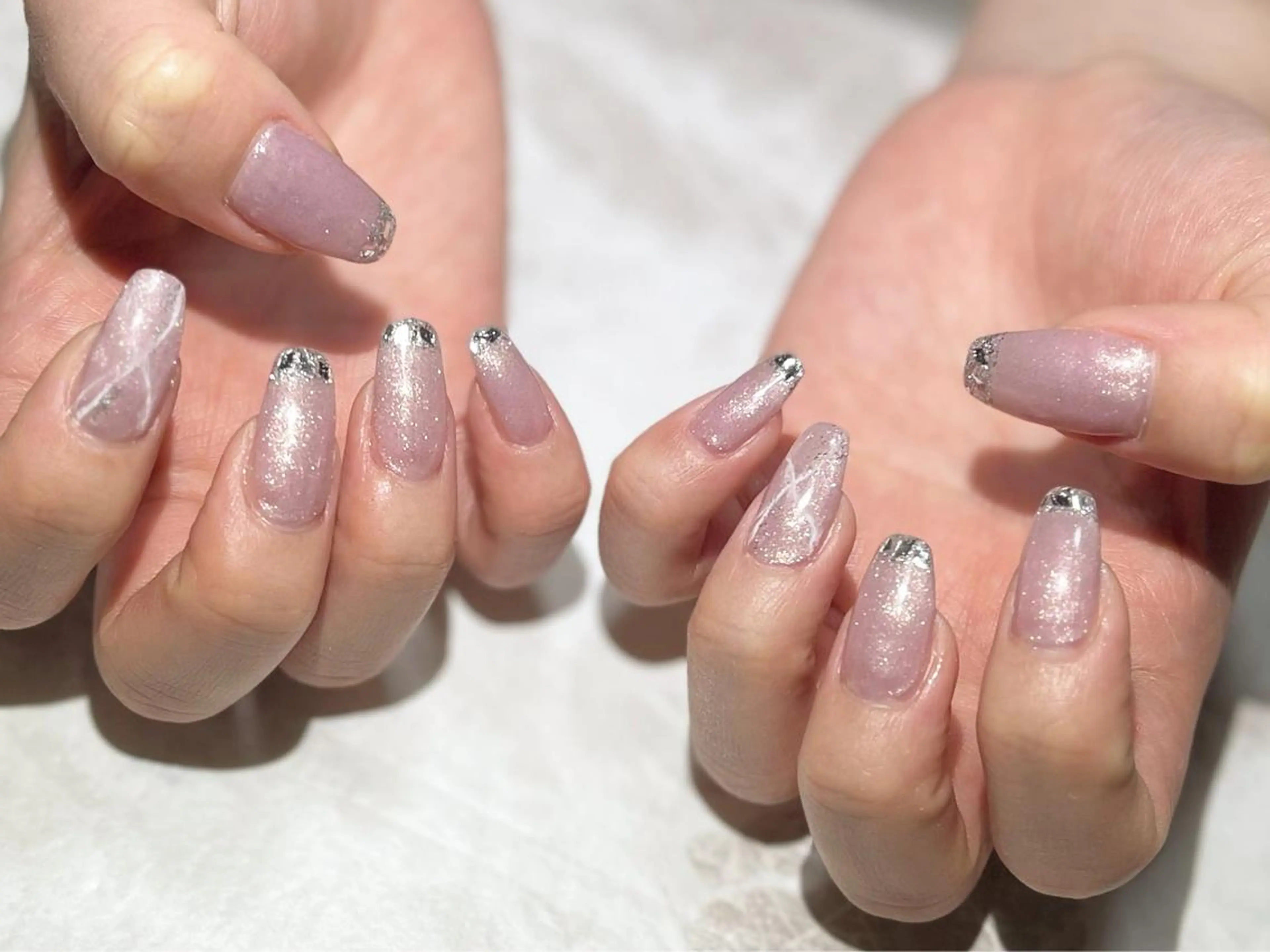 ネイル フットネイル ニュアンスネイル ピンク シンプルネイル 春ネイル nail fufla ♡yamane♡のネイルデザイン