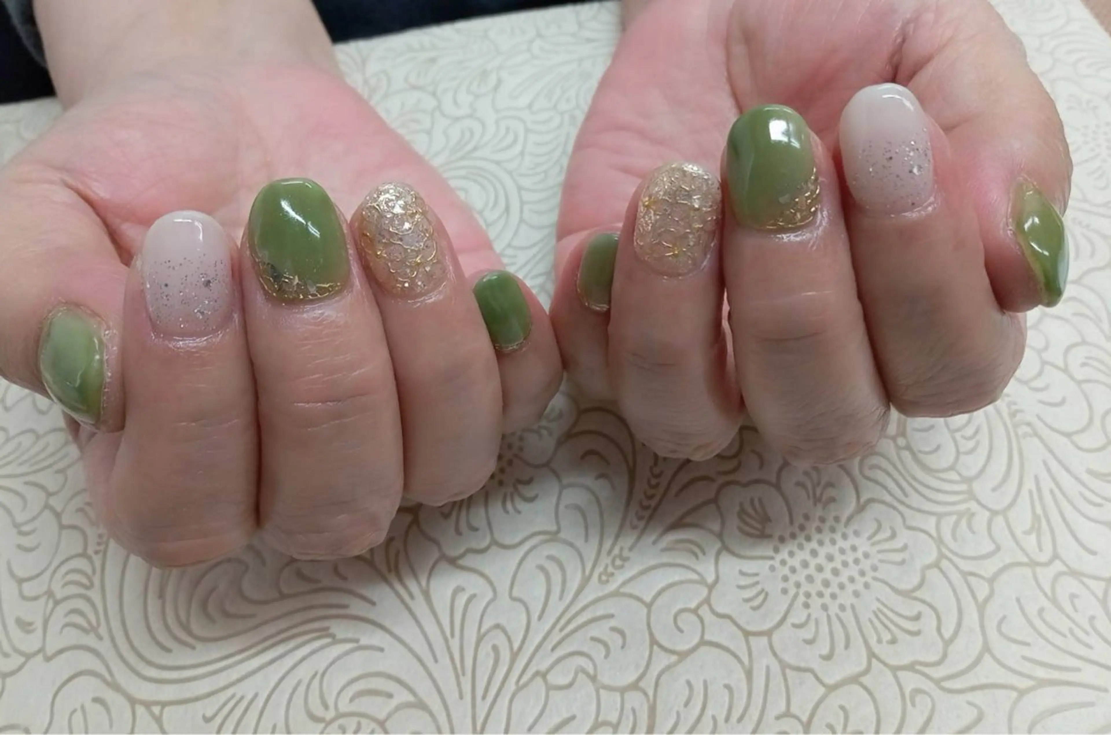 ネイル フラワーネイル precious nail room所属・precious nail  roomのネイルデザイン