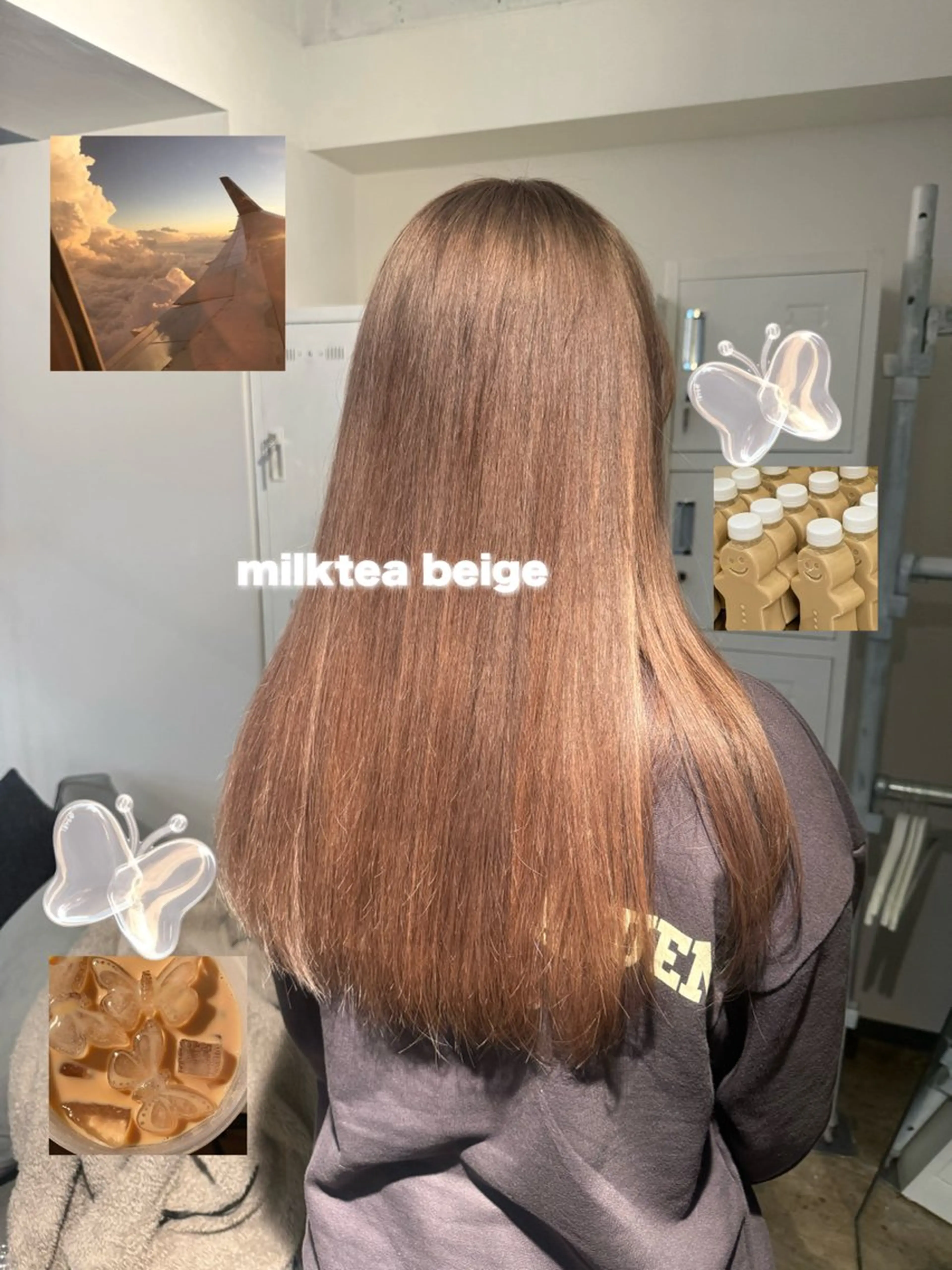 ロング カラー ベージュカラー ブリーチ ケアブリーチ グレージュ ハイトーンカラー ヘアカラー トリートメント 🫧ブリーチモデル/ 透明感カラー /みきのヘアスタイル