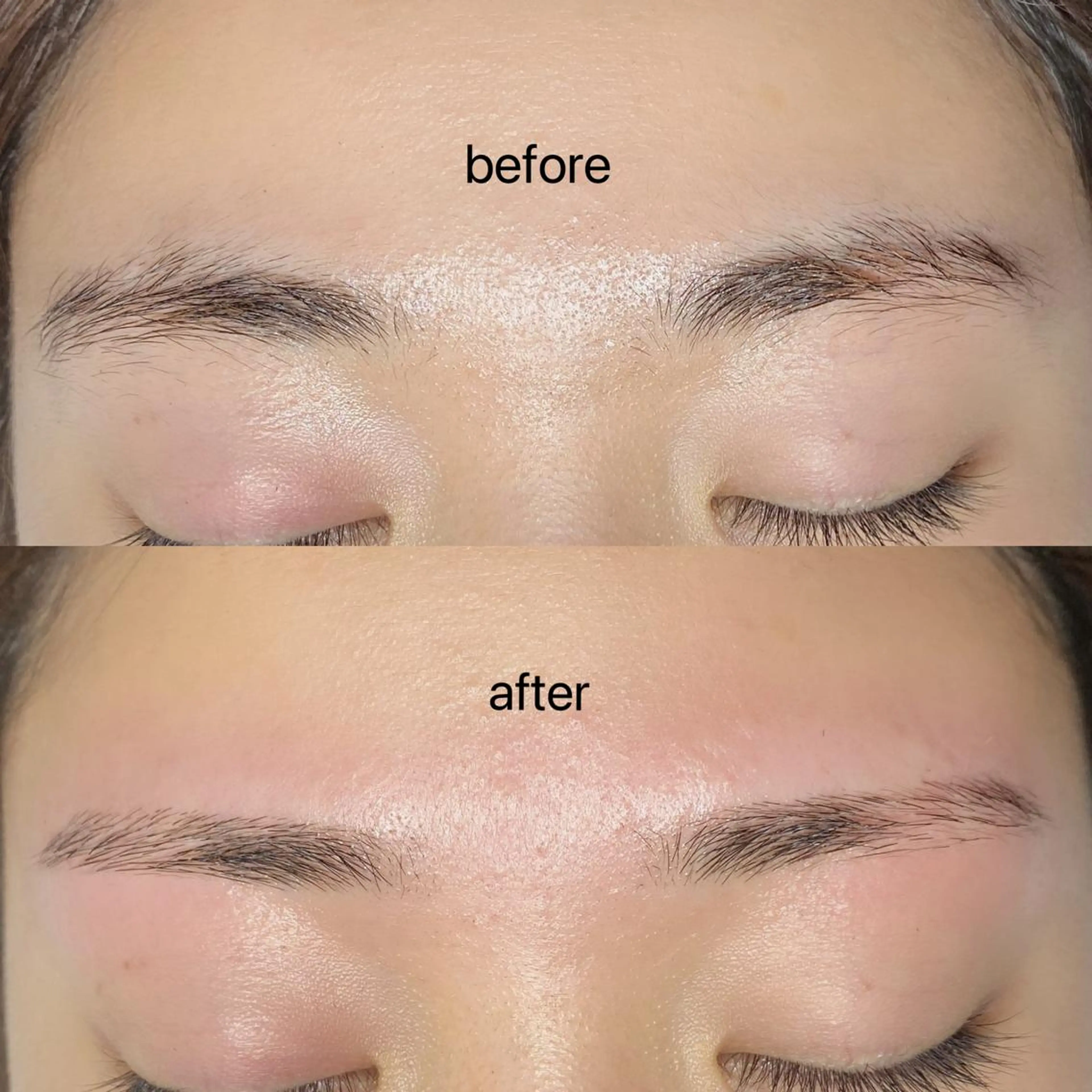 アイブロウ ワックス脱毛 眉カット AKANE 🩵のマツエク・マツパデザイン