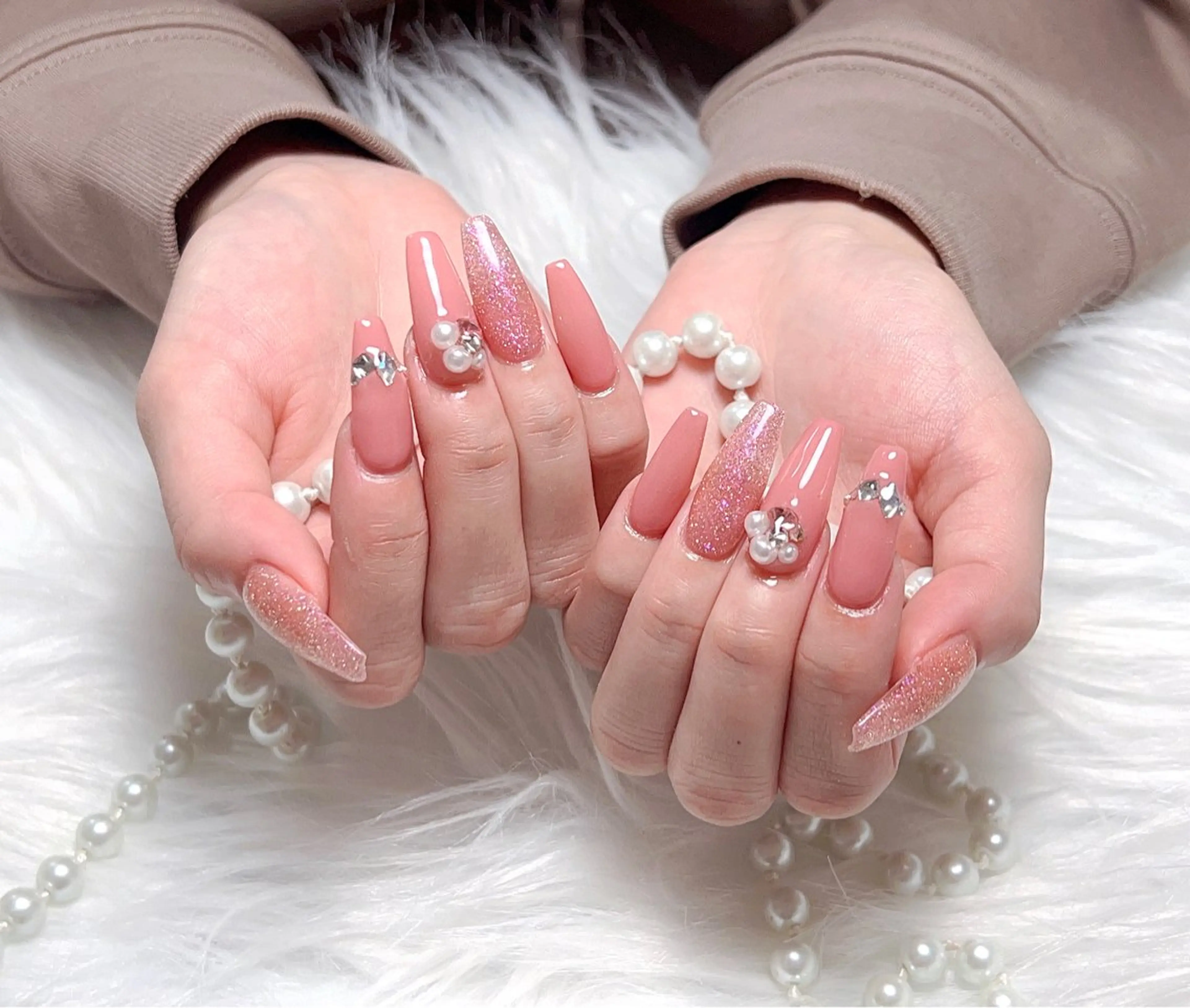 ネイル ハンドネイル Yu na💖🎀のネイルデザイン