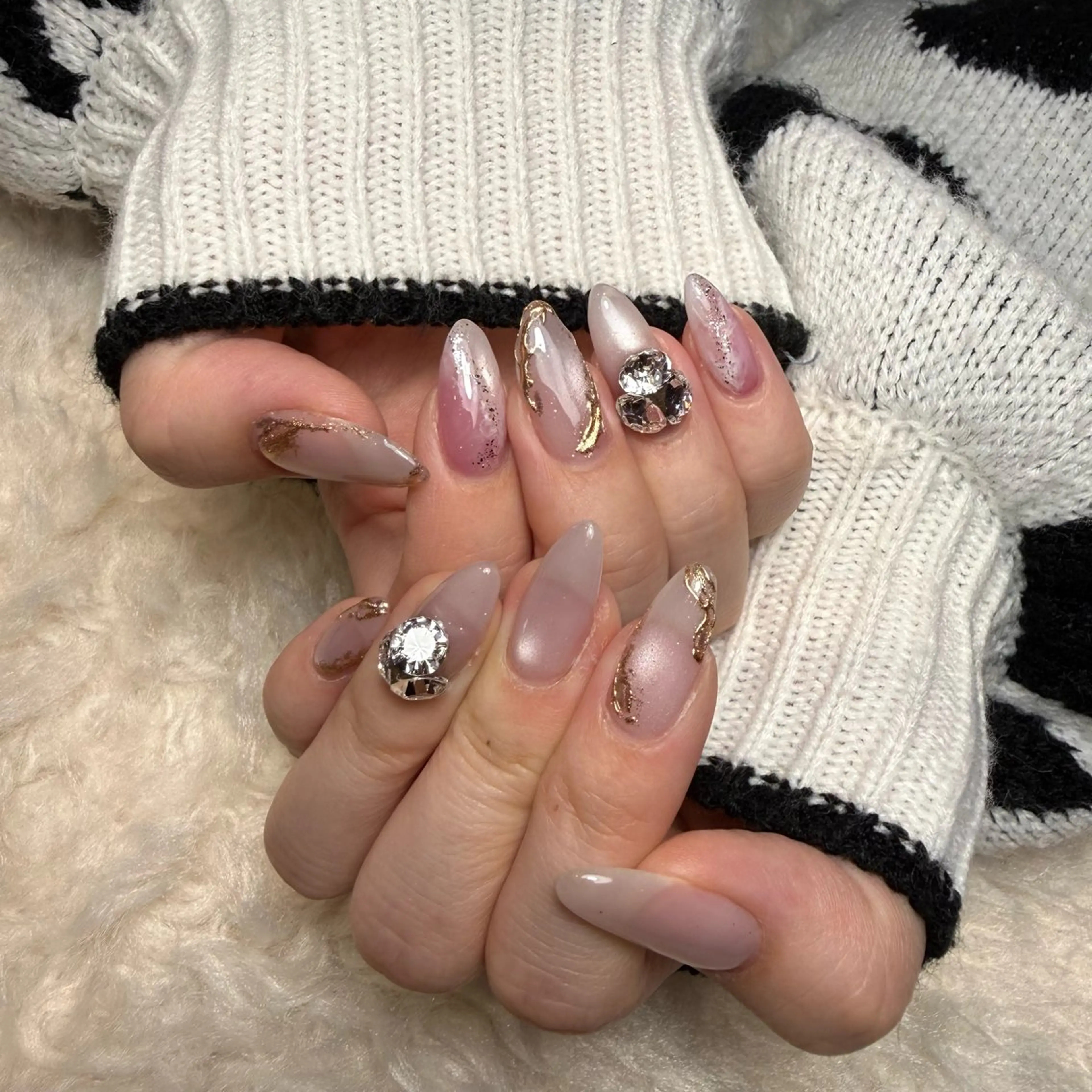 ネイル マグネットネイル ハンドネイル ネイルサロン A-nailのネイルデザイン