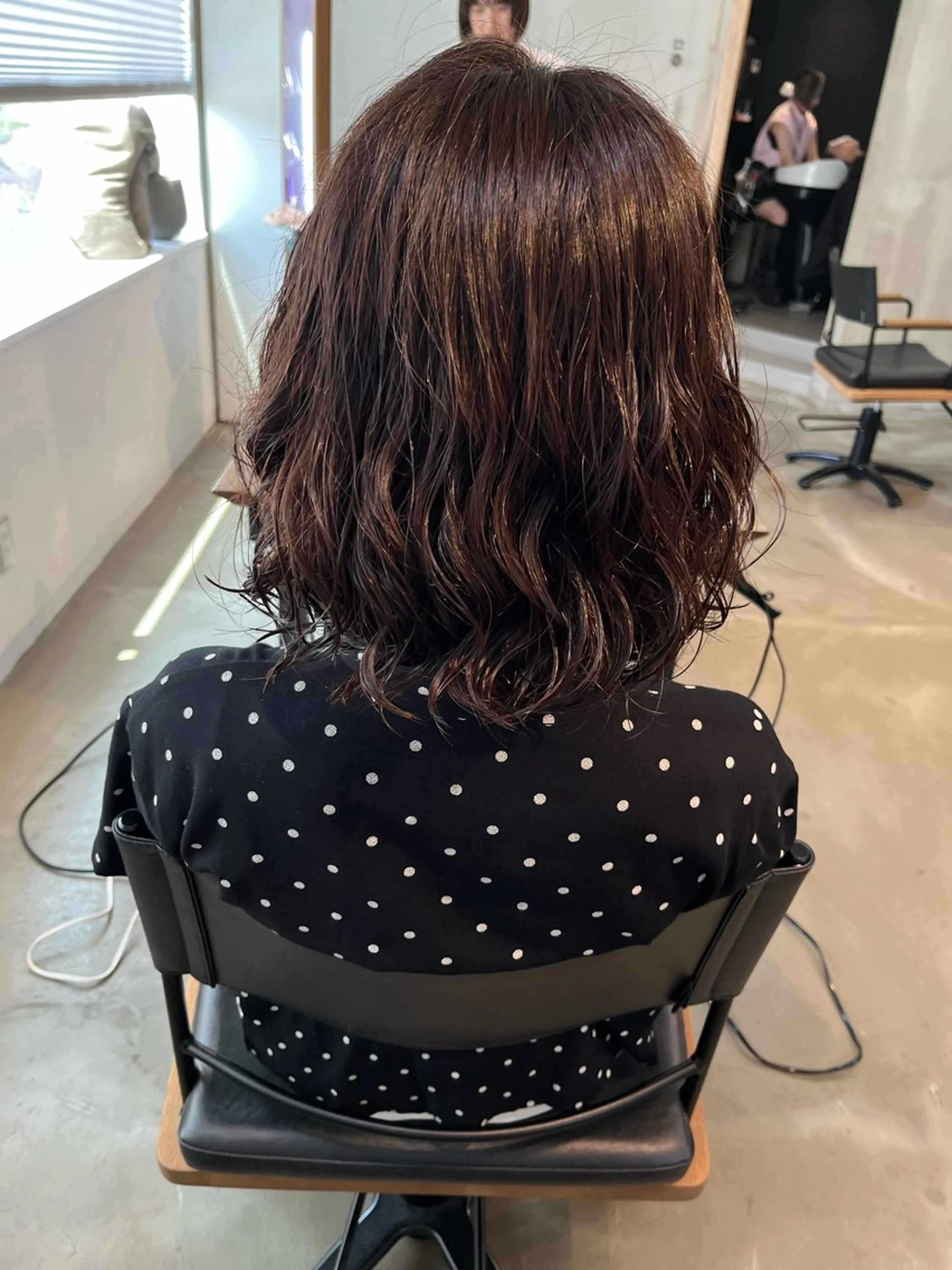 ミディアム パーマ RoooHAIR/ ちあきのヘアスタイル