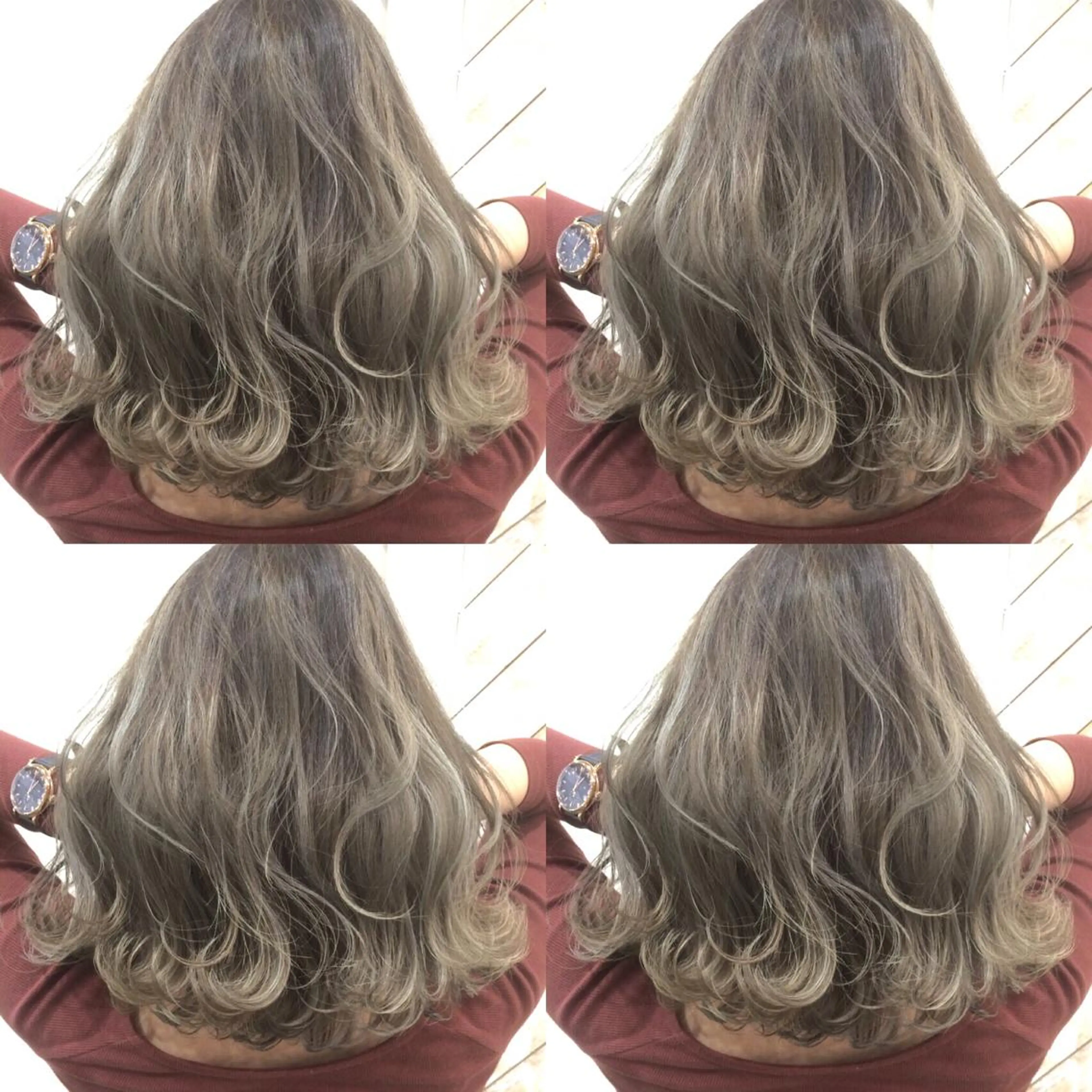 ショート カラー ハイライトカラー 3Dハイライト ハイライト 井上 一平のヘアスタイル