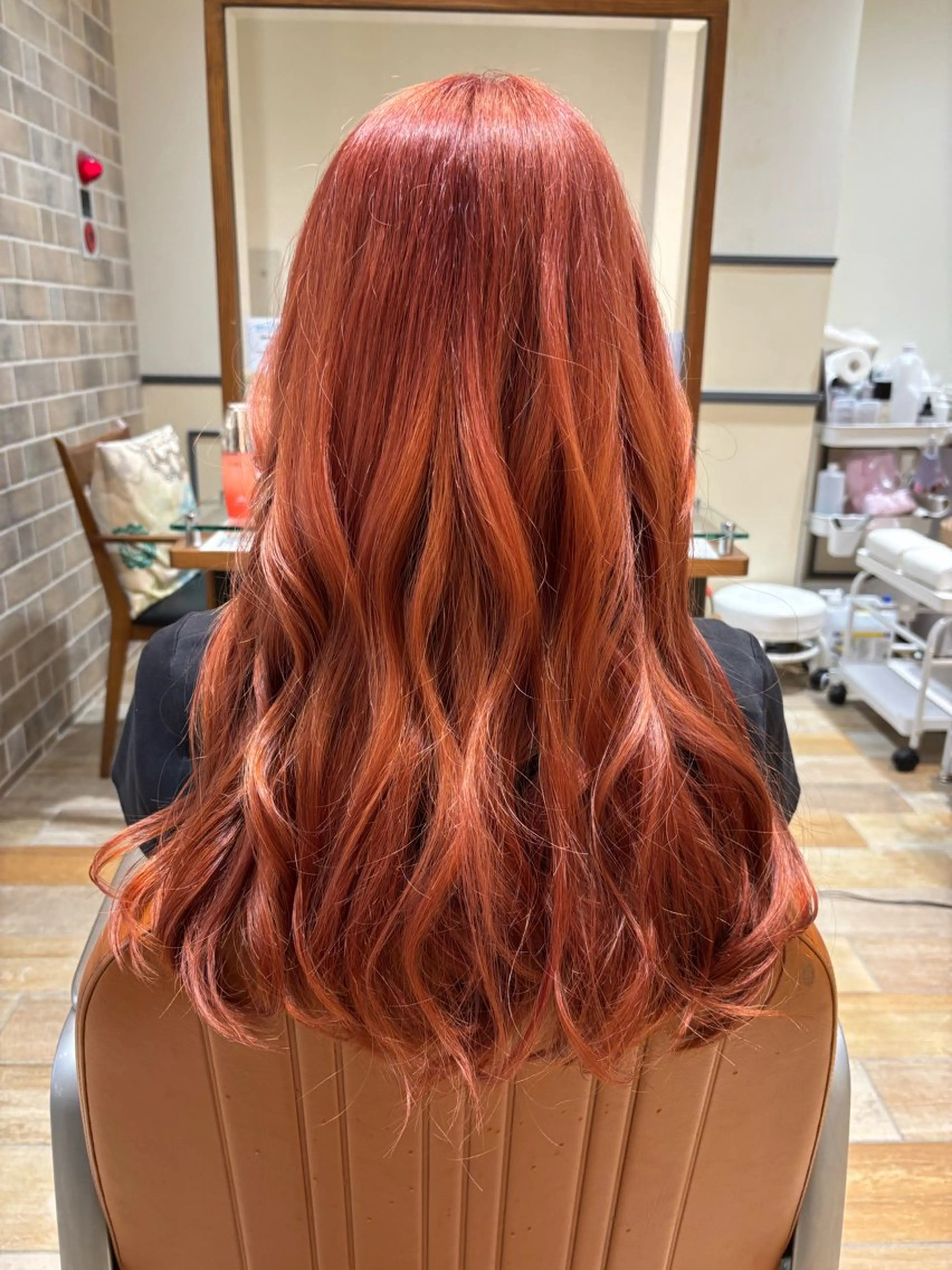 ロング ヘアカラー 菊池 純香のヘアスタイル