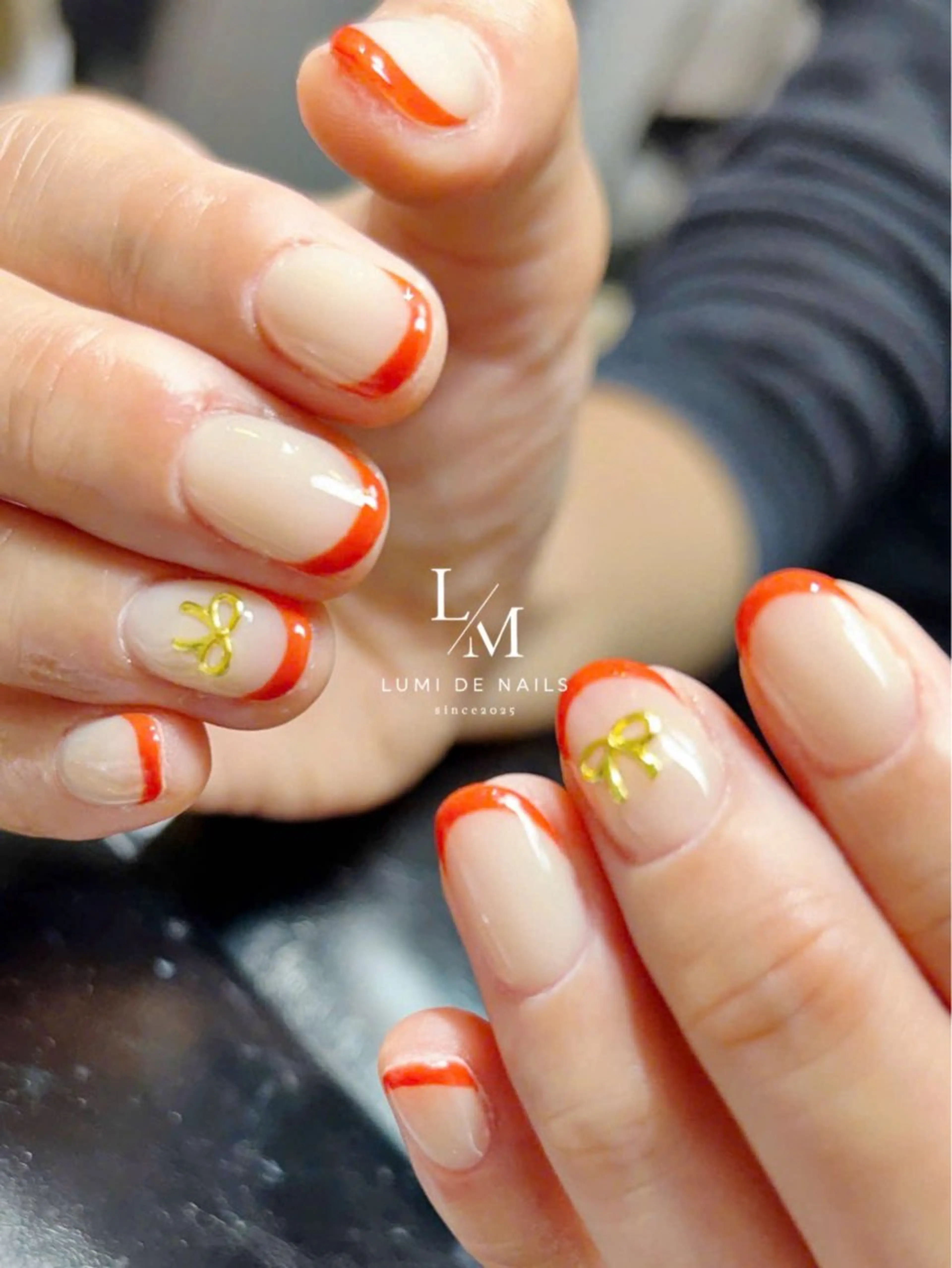 ネイル グラデーション ラメ(グリッター) マグネットネイル ミラーネイル ニュアンスネイル ハンドネイル Lumi de nailsのネイルデザイン