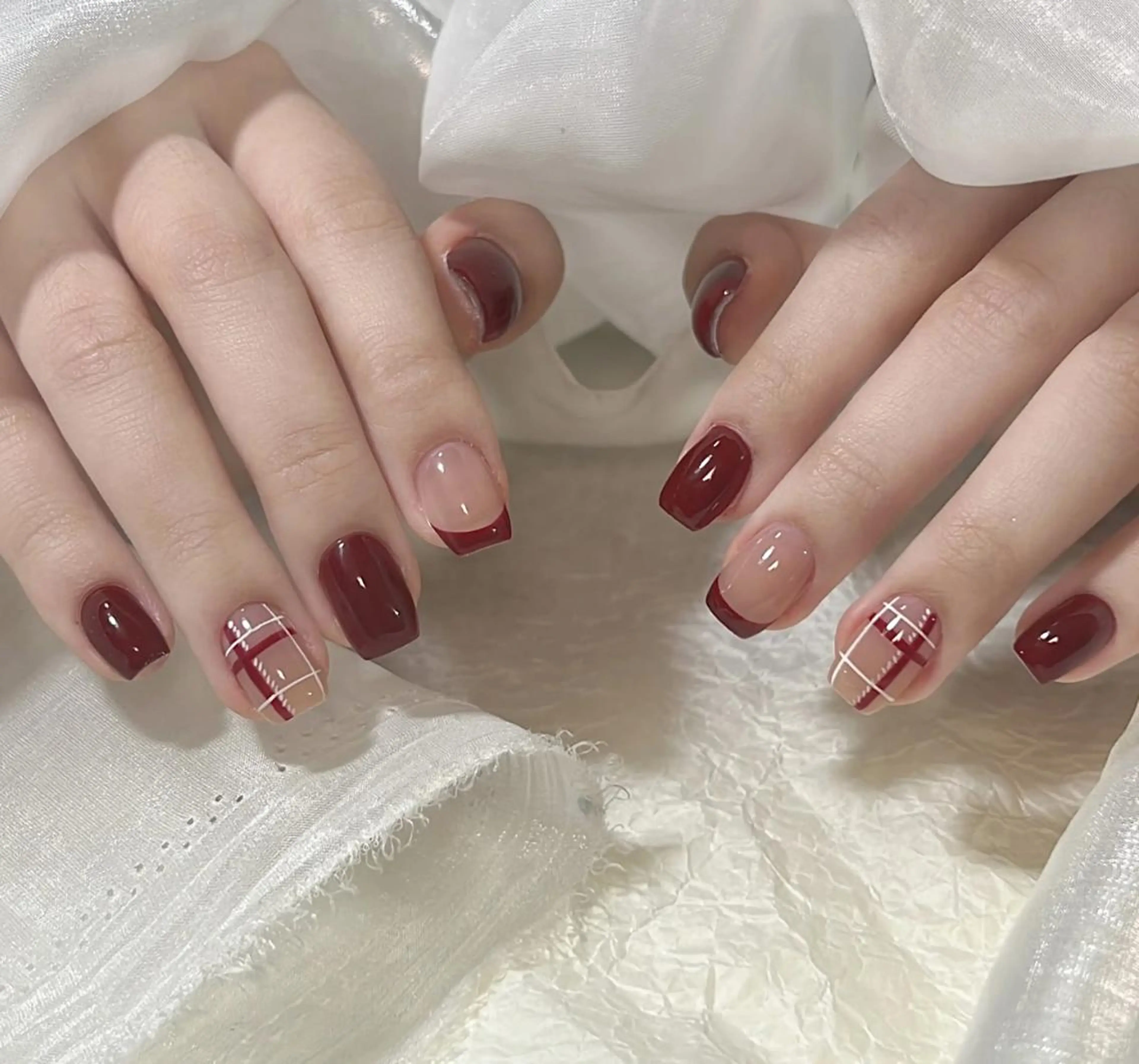 ネイル By moonネイル 🌷ワンホン/韓国風のネイルデザイン