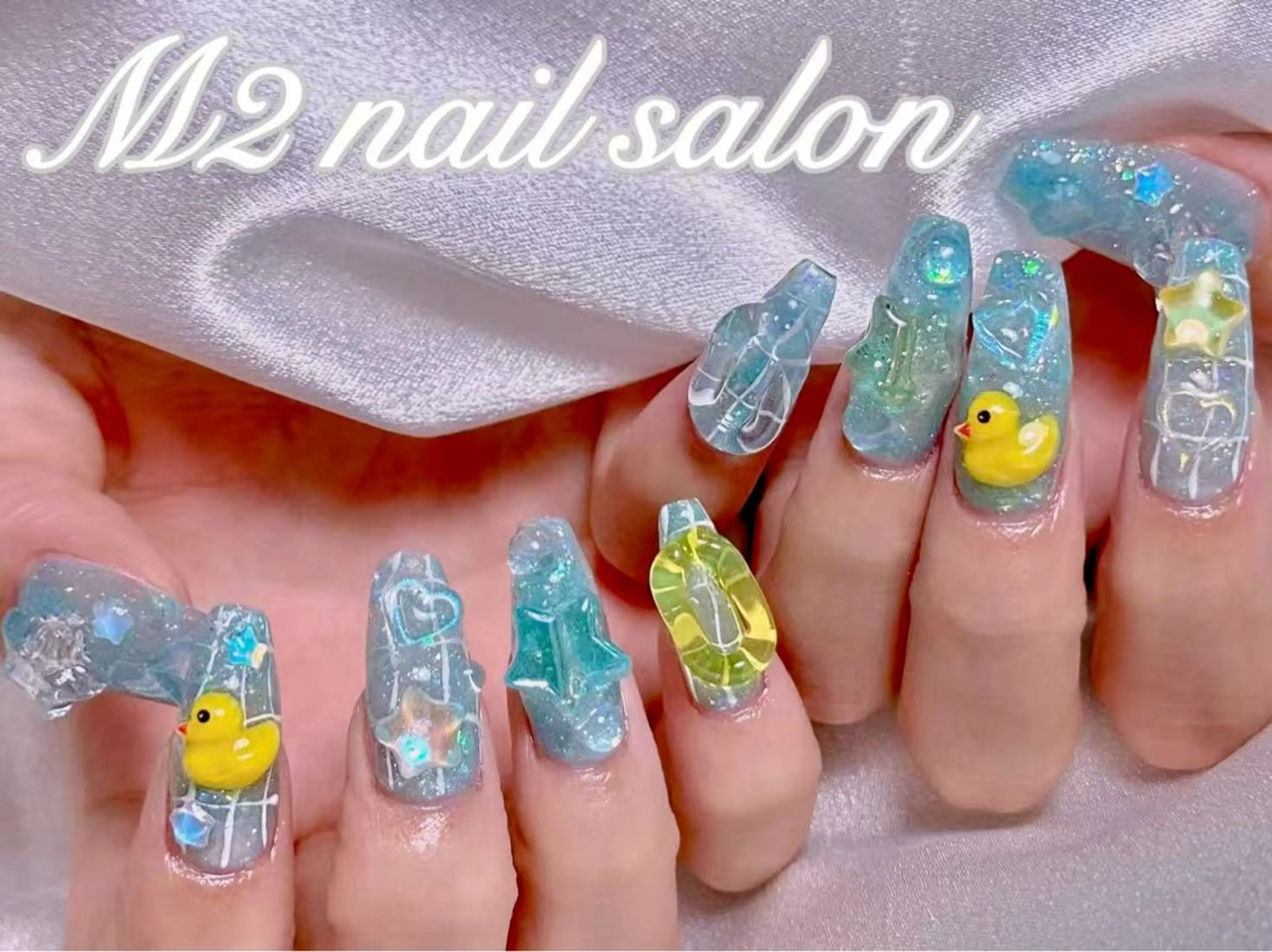 ネイル 長さだし専門店 M2　rikaのネイルデザイン
