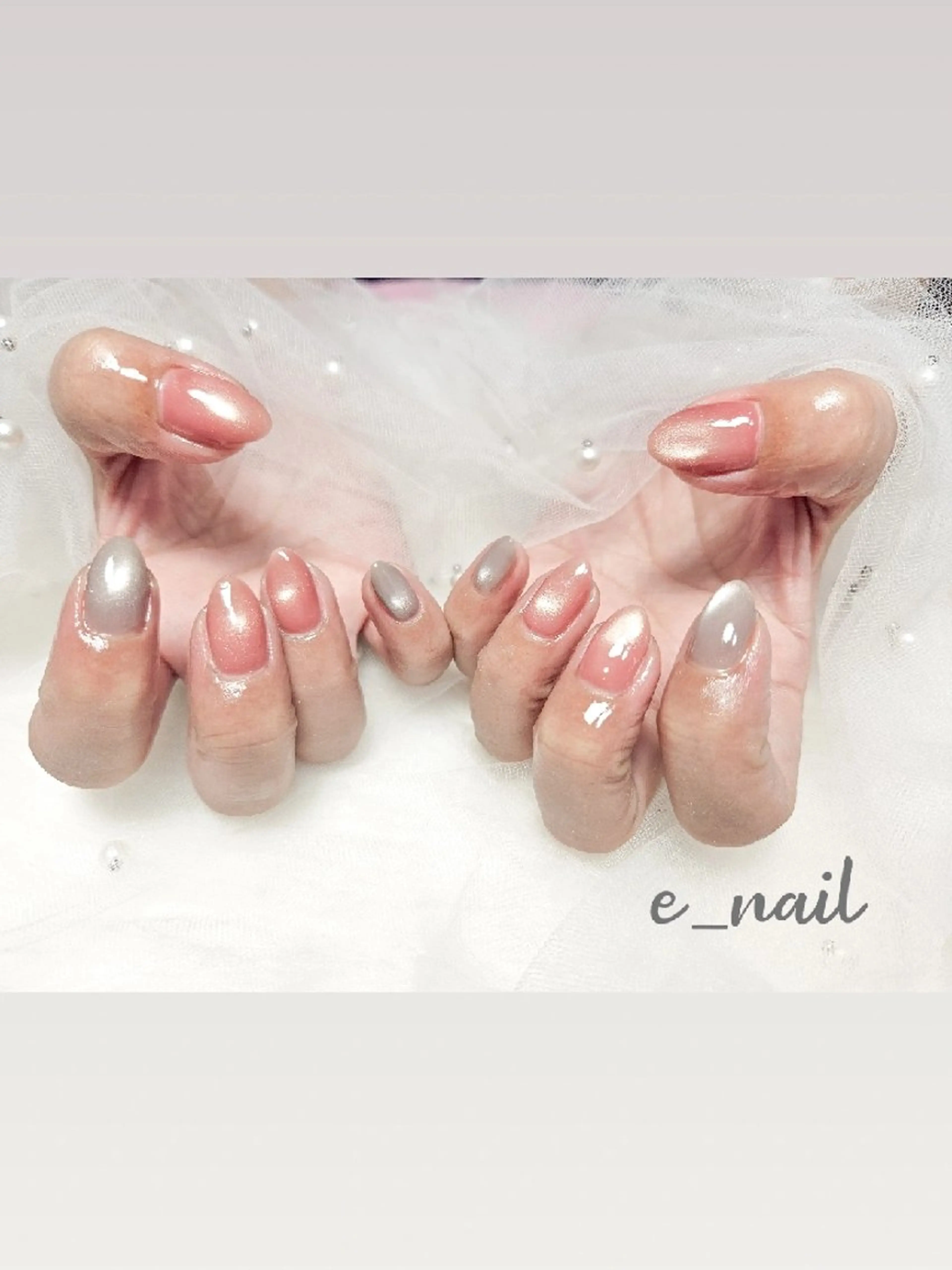 ネイル e_nail🍀自宅 サロン八潮eri☆　のネイルデザイン