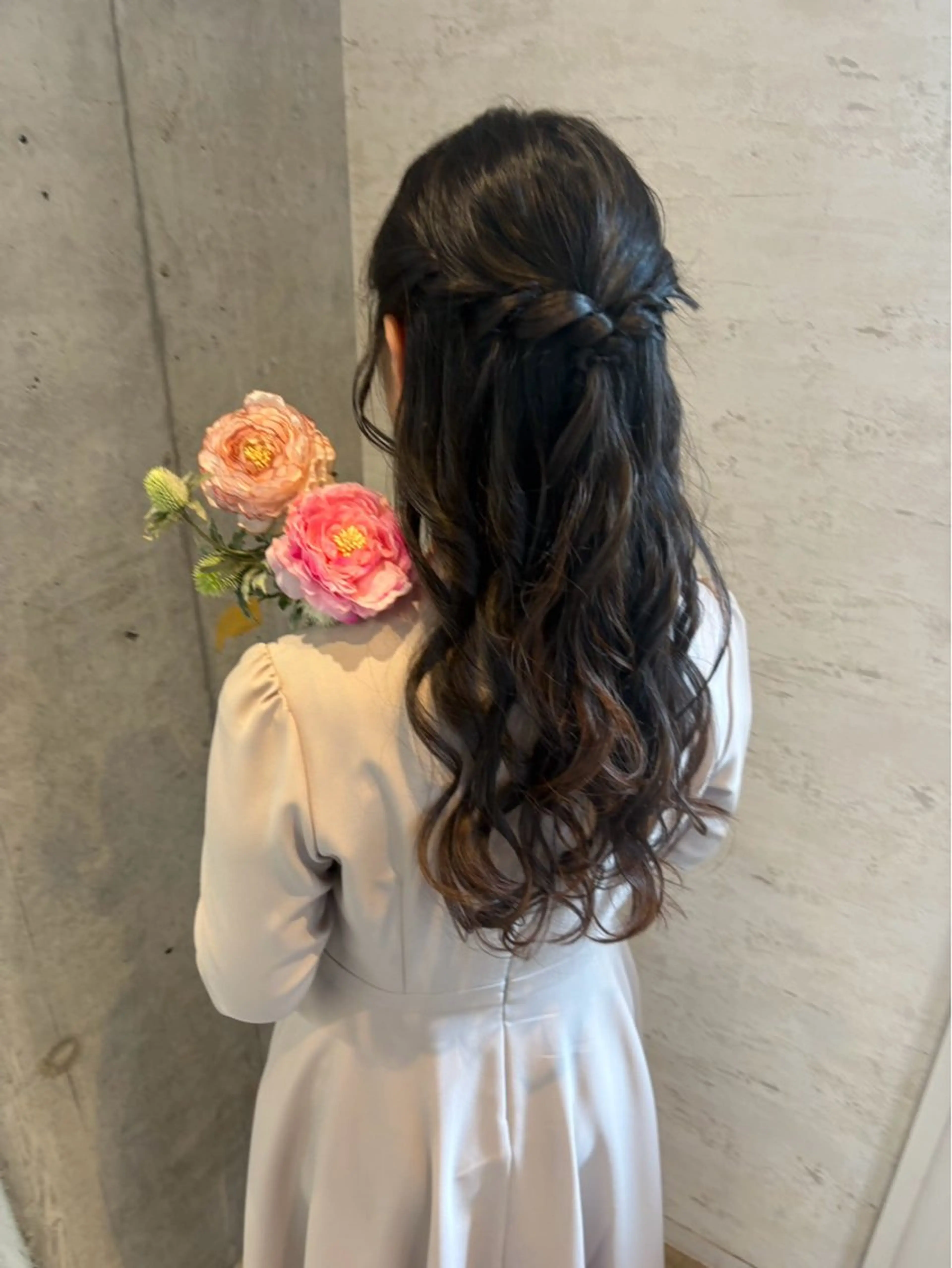 ロング ヘアアレンジ ヘアセット 美髪× ヘアセット✨Araiのヘアスタイル