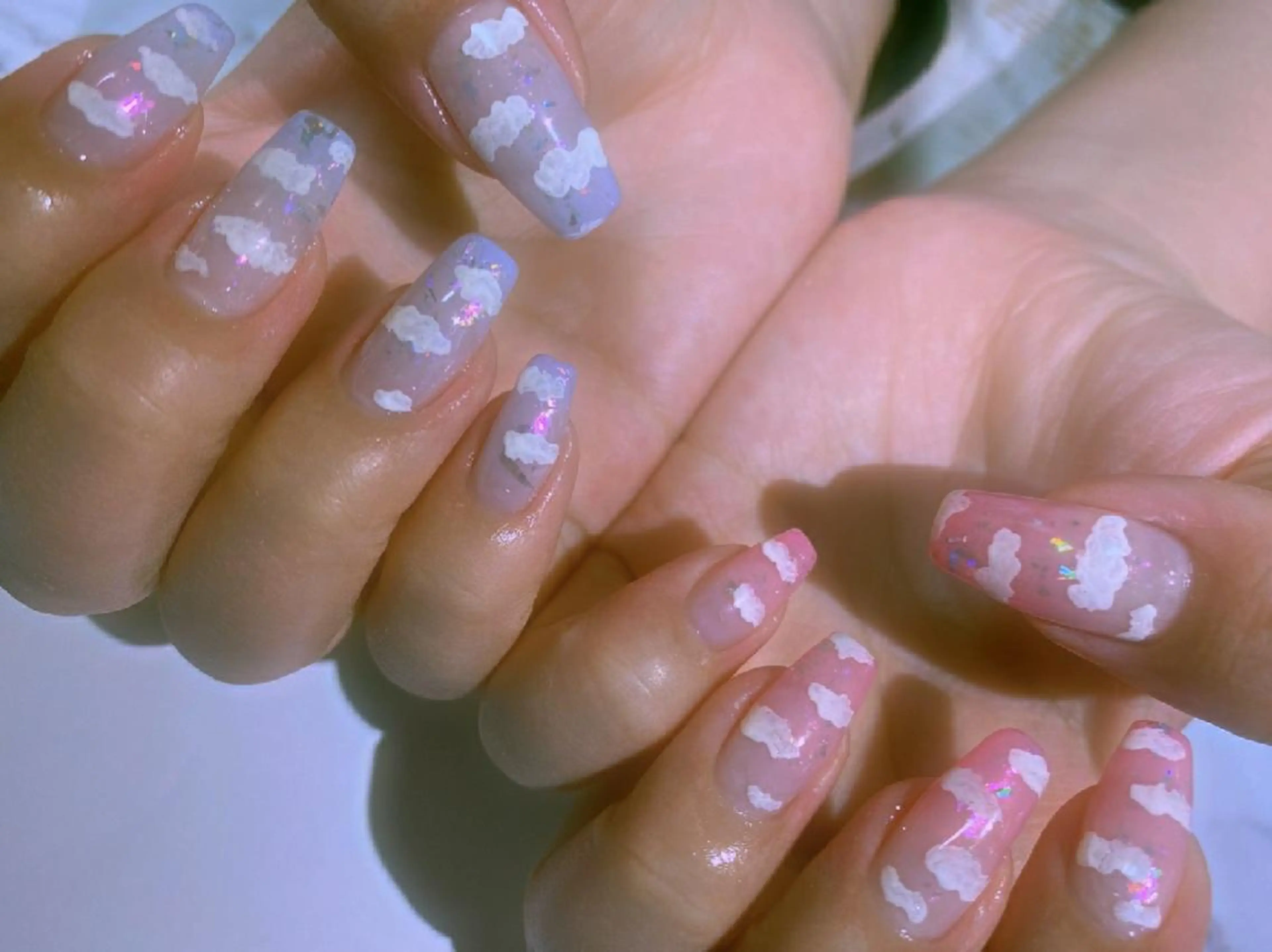 ネイル キッズ メンズ ヘアアレンジ パーマ マツエク・マツパ 424 nailsのネイルデザイン