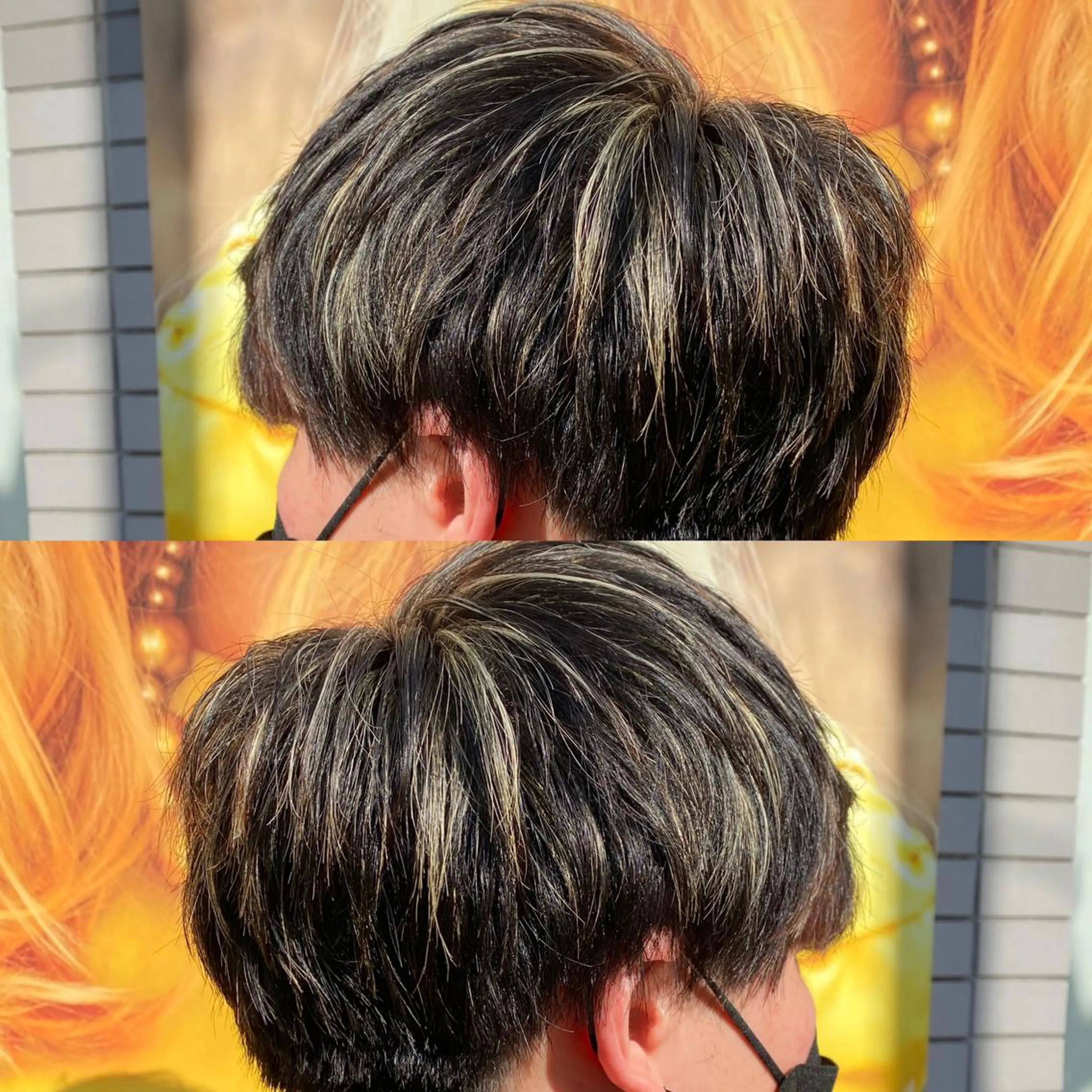 ショート ハイライト カット ヘアカラー 髪質改善カラー/店長 宮内秀峰のヘアスタイル