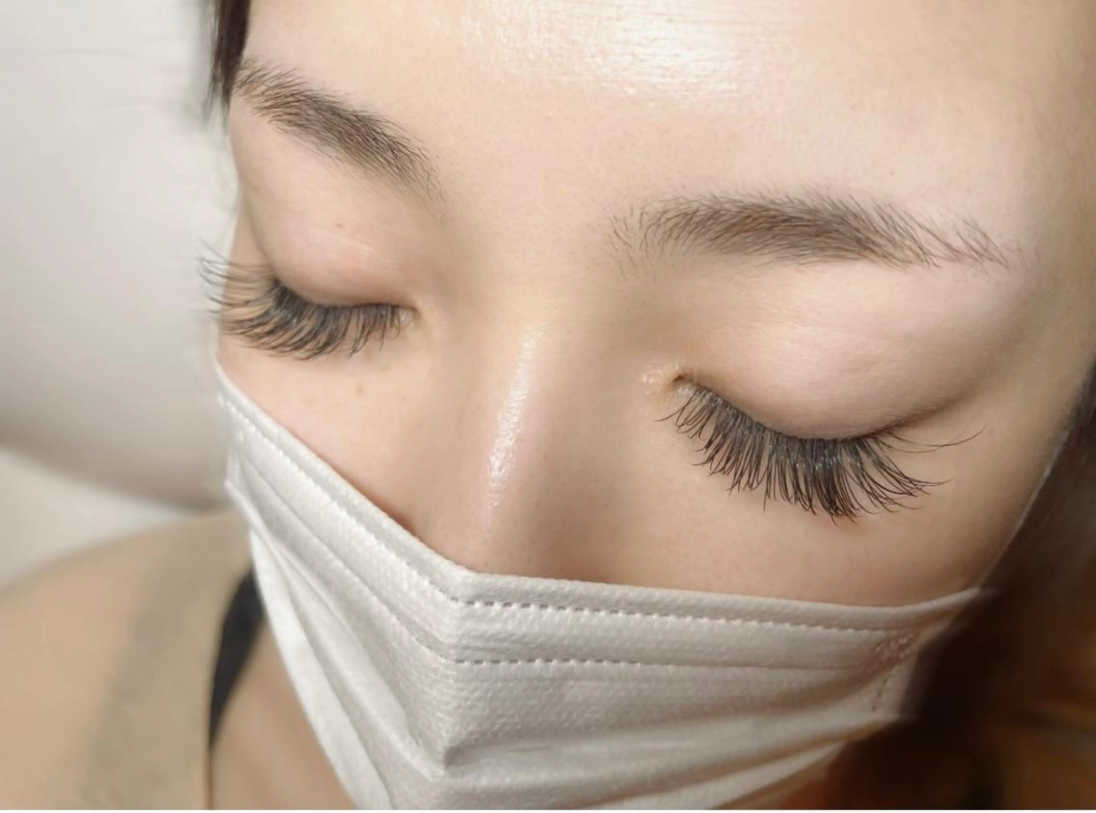 マツエク・マツパ フラットラッシュ 目尻長め princess 森 碧海のマツエク・マツパデザイン