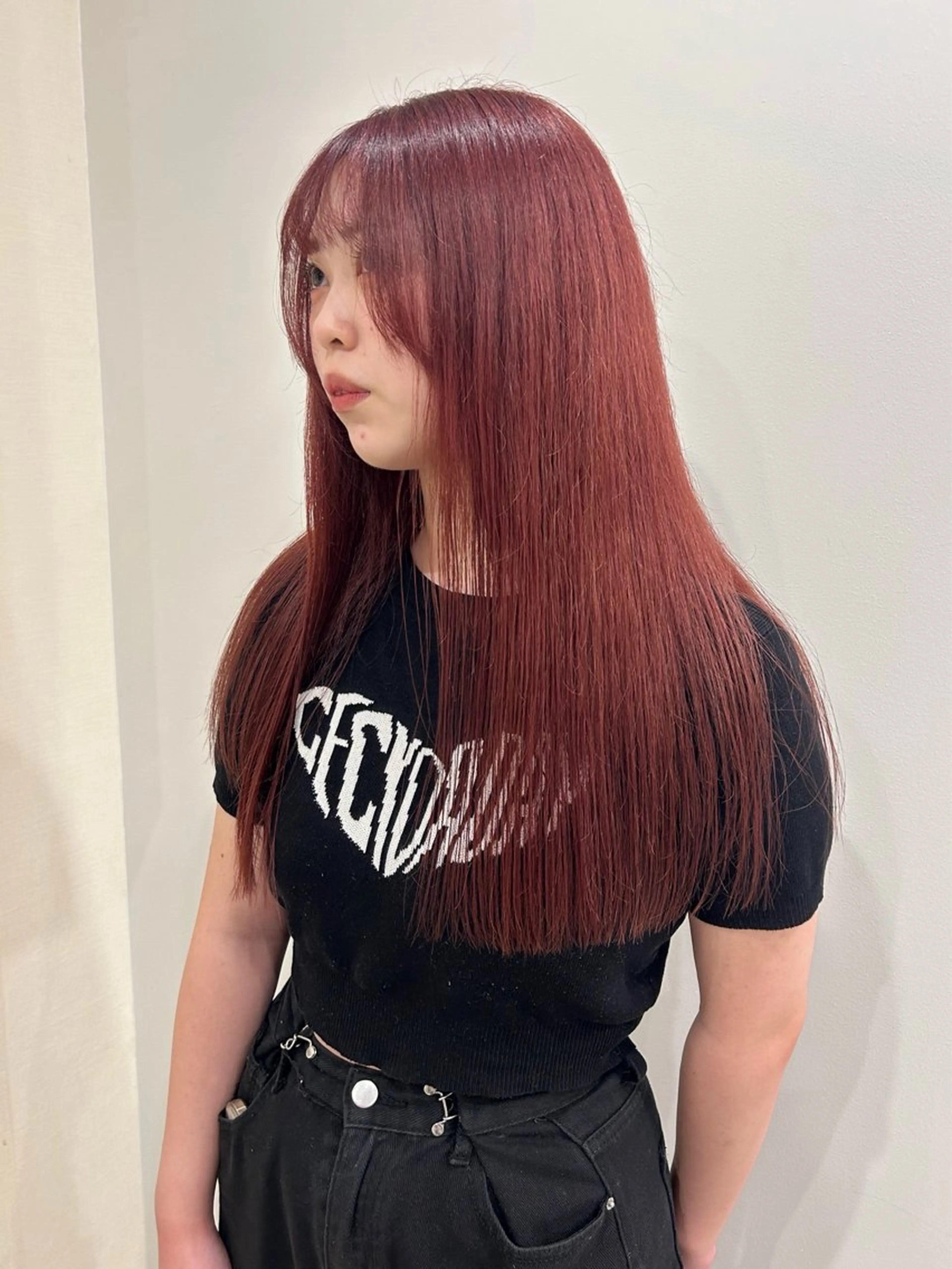 ロング カット hair&eye🎀 /momoKaのヘアスタイル