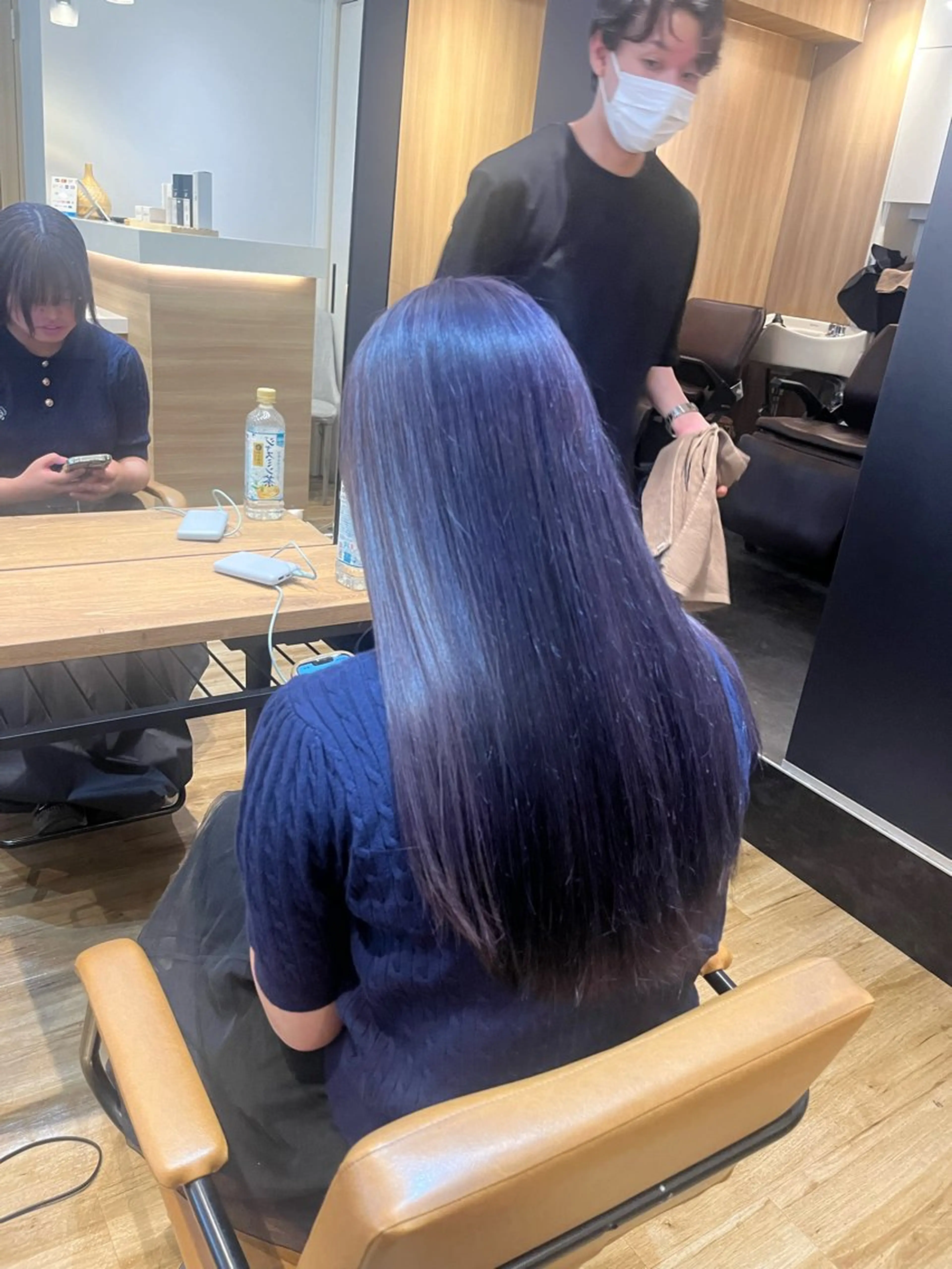 ロング カラー ブルーカラー ブルーラベンダー ラベンダーカラー ヘアカラー 💖トレンド春夏 カラー💖FUTAのヘアスタイル