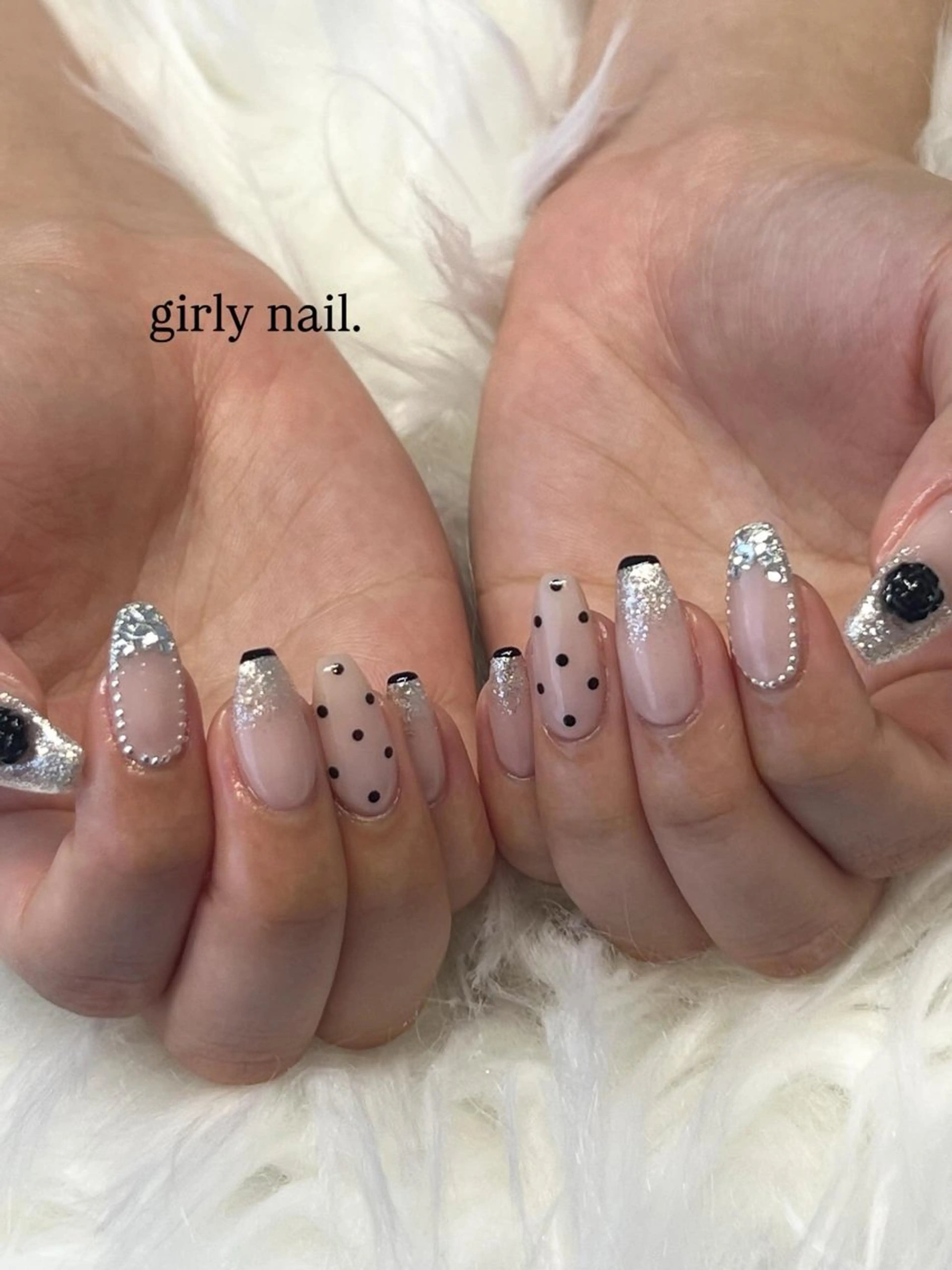 ネイル 持ち込み Bianca大名店 yonekuraのネイルデザイン